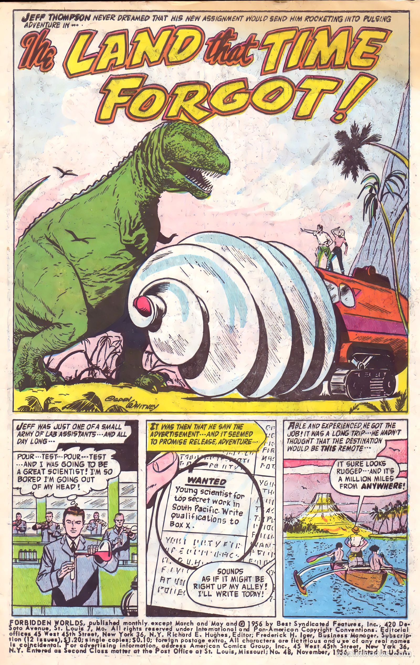 Forbidden Worlds #48 — page 3 of 36