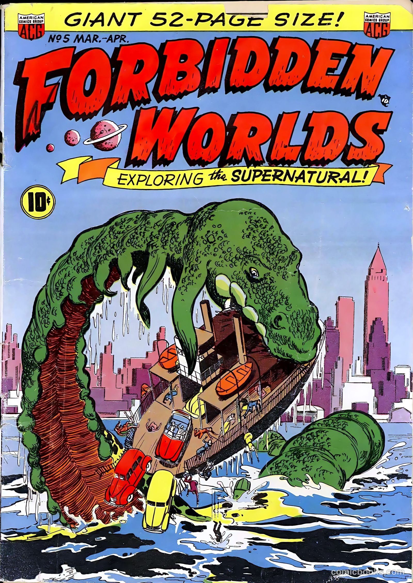 Forbidden Worlds #5 — page 1 of 52