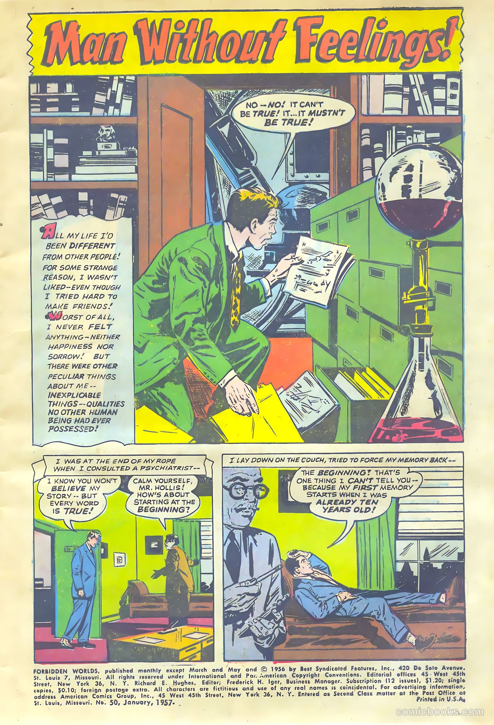 Forbidden Worlds #50 — page 3 of 36