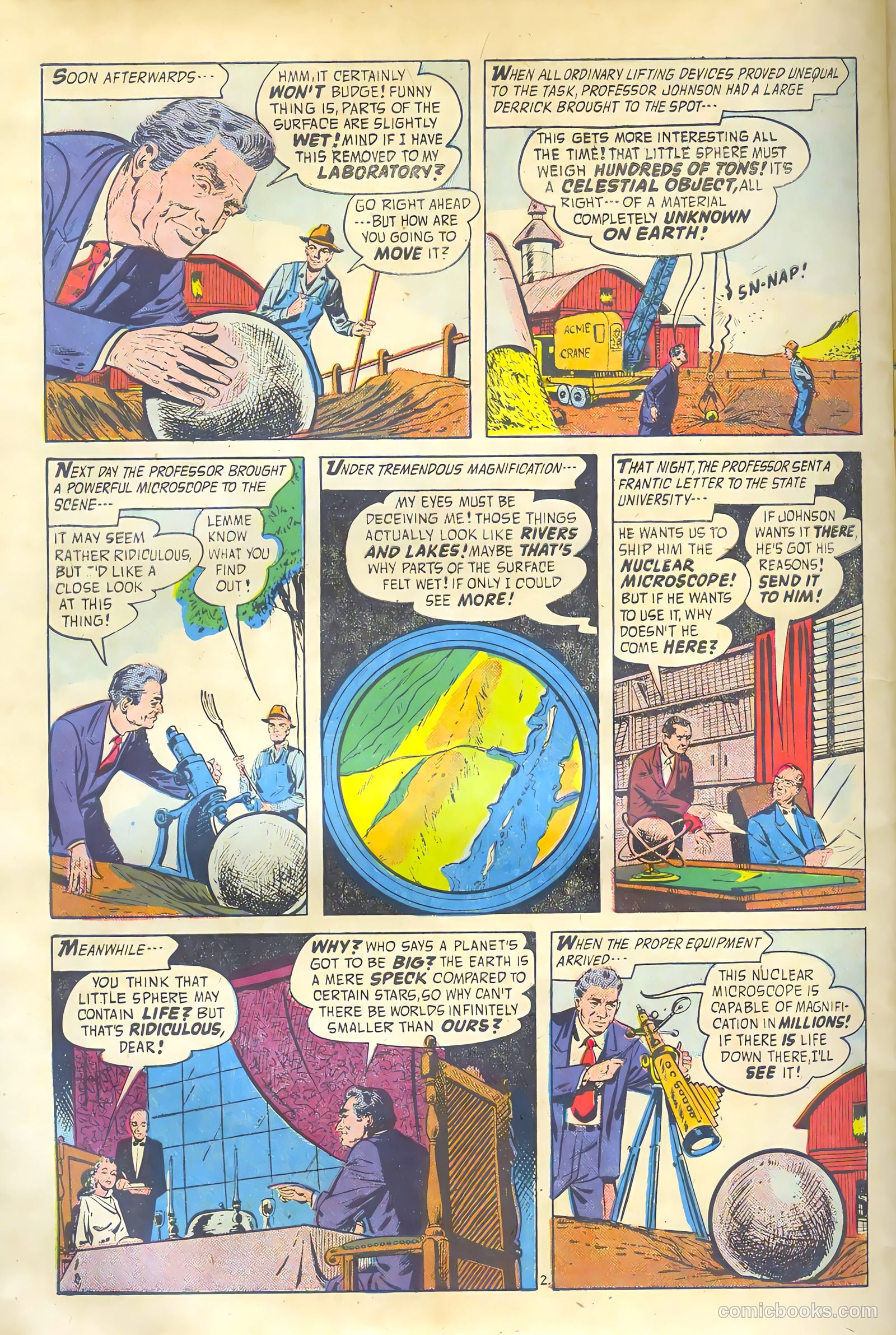Forbidden Worlds #50 — page 32 of 36