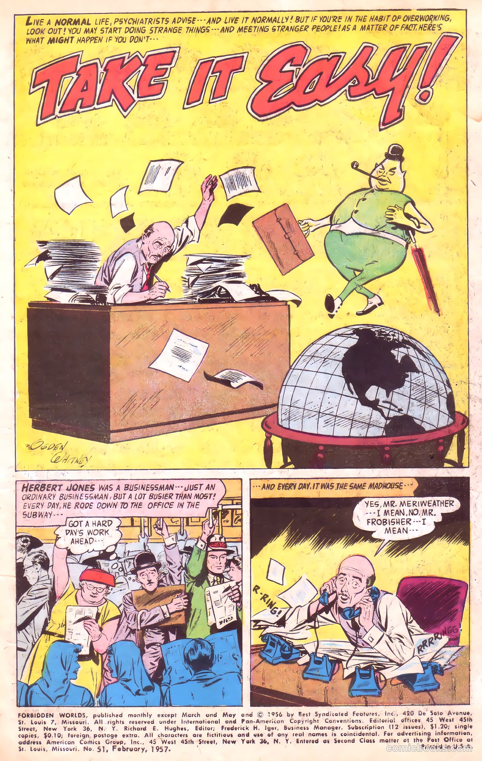 Forbidden Worlds #51 — page 3 of 36