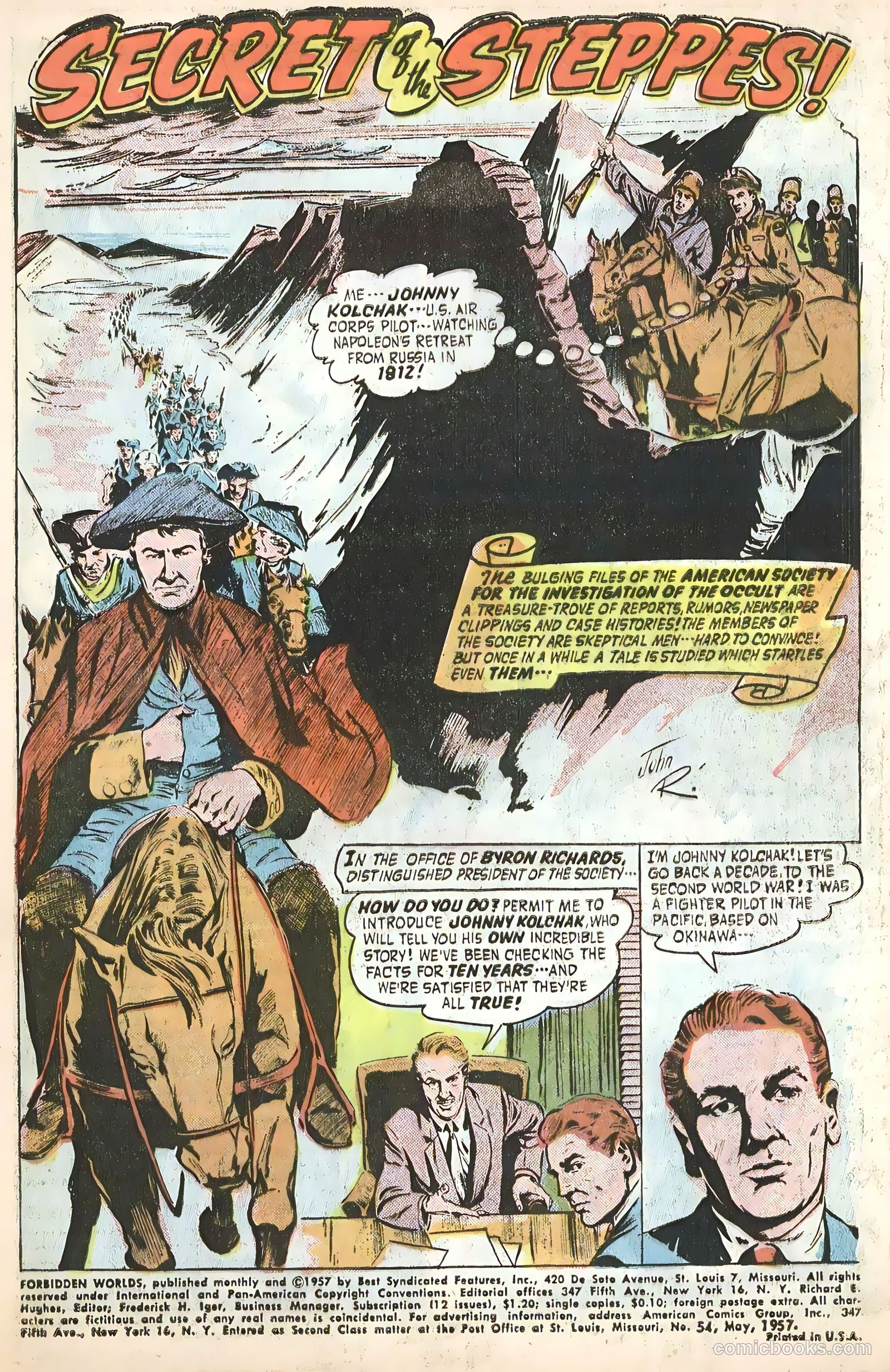 Forbidden Worlds #54 — page 3 of 36