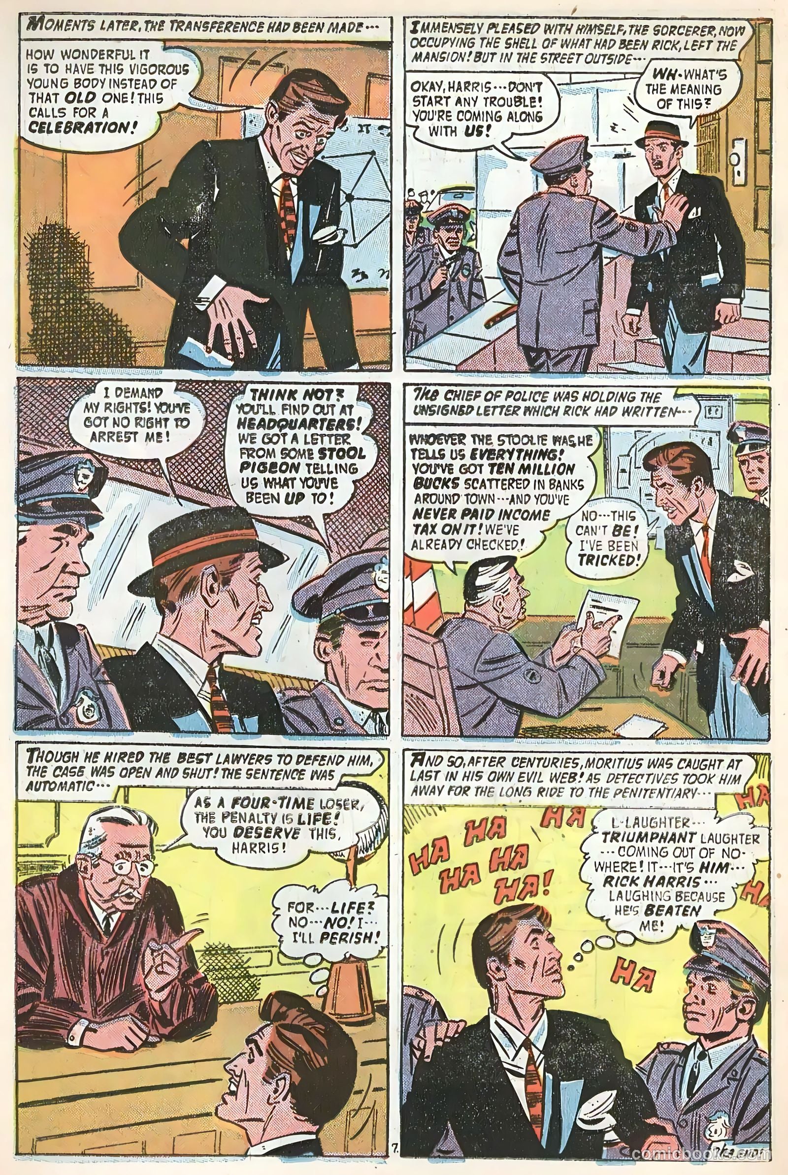 Forbidden Worlds #54 — page 20 of 36