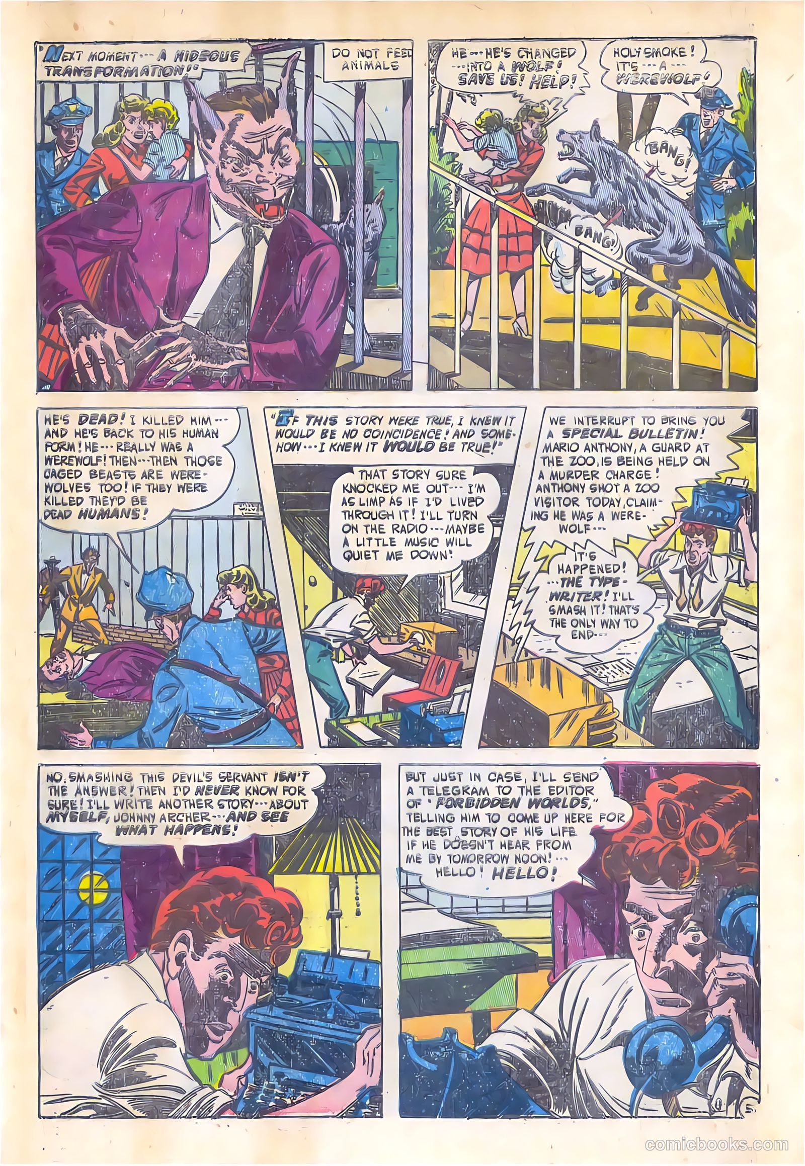 Forbidden Worlds #6 — page 32 of 45