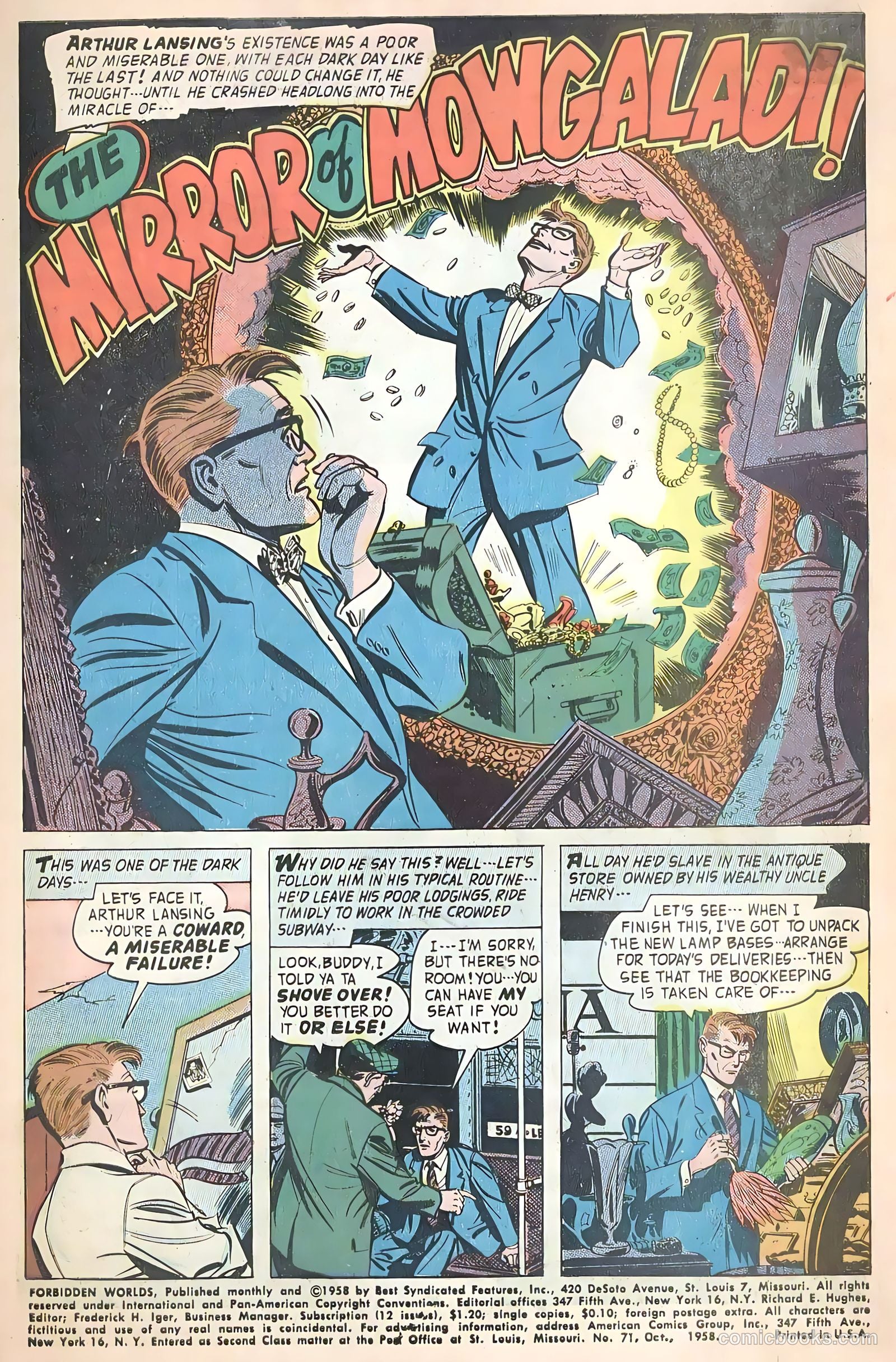 Forbidden Worlds #71 — page 3 of 36