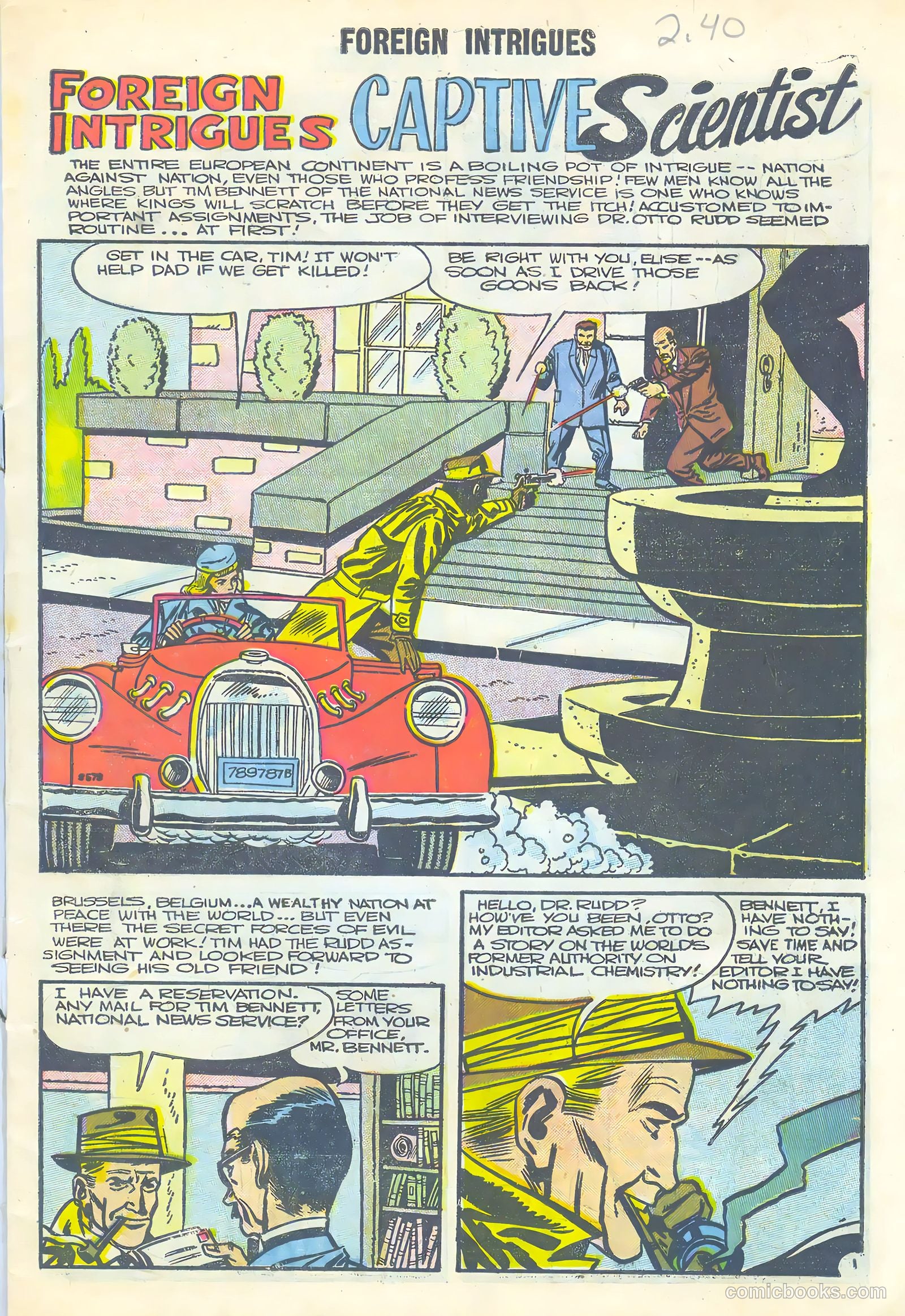 Foreign Intrigues #14 — page 3 of 36