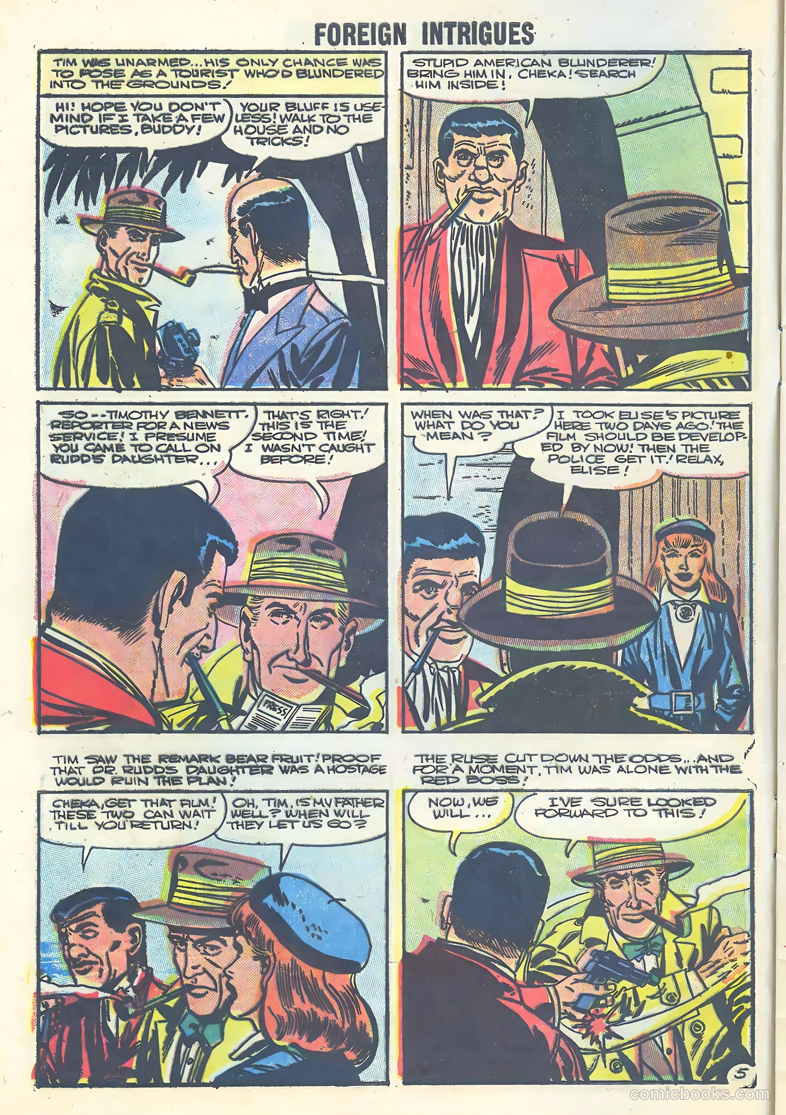 Foreign Intrigues #14 — page 8 of 36