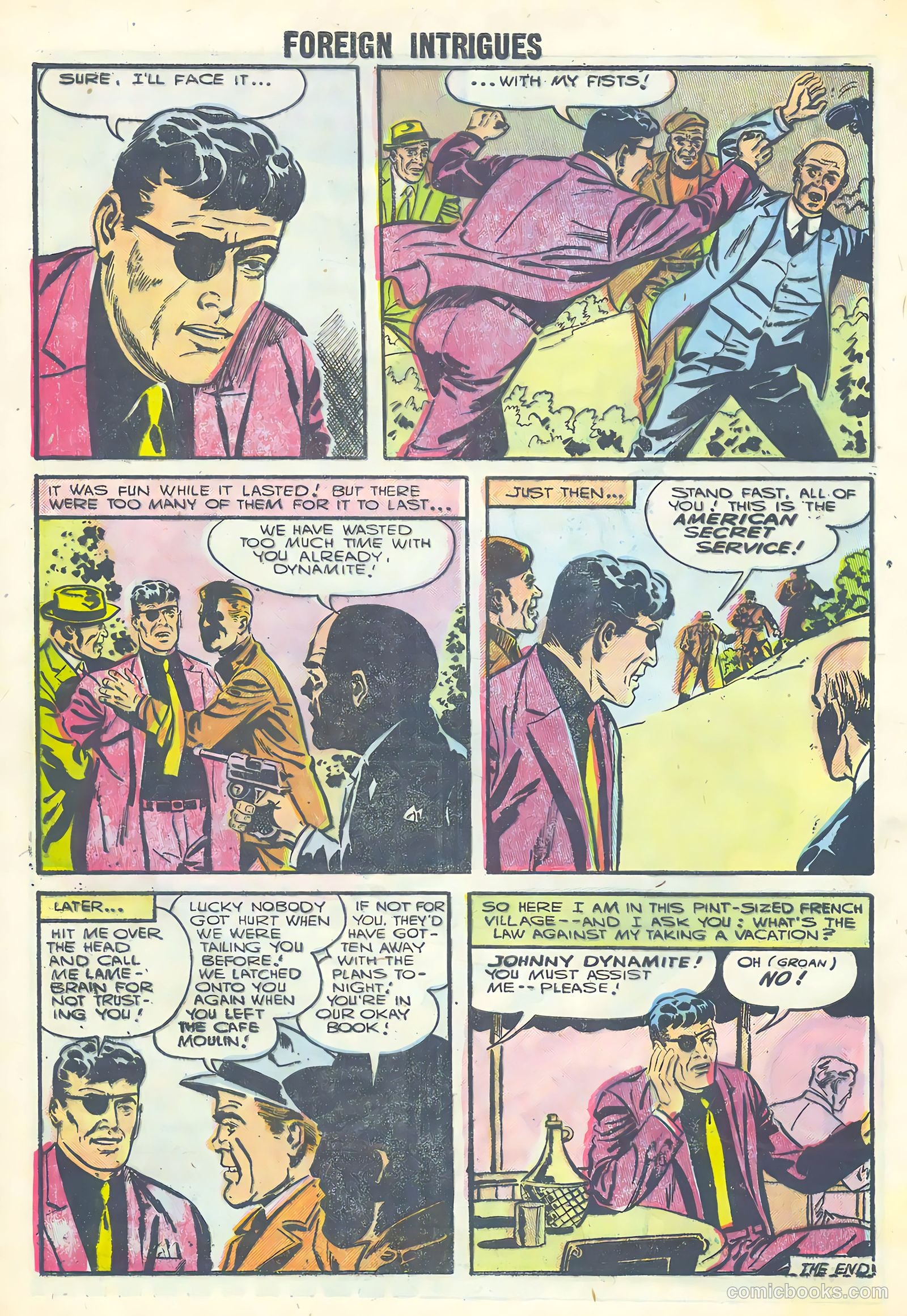Foreign Intrigues #14 — page 32 of 36