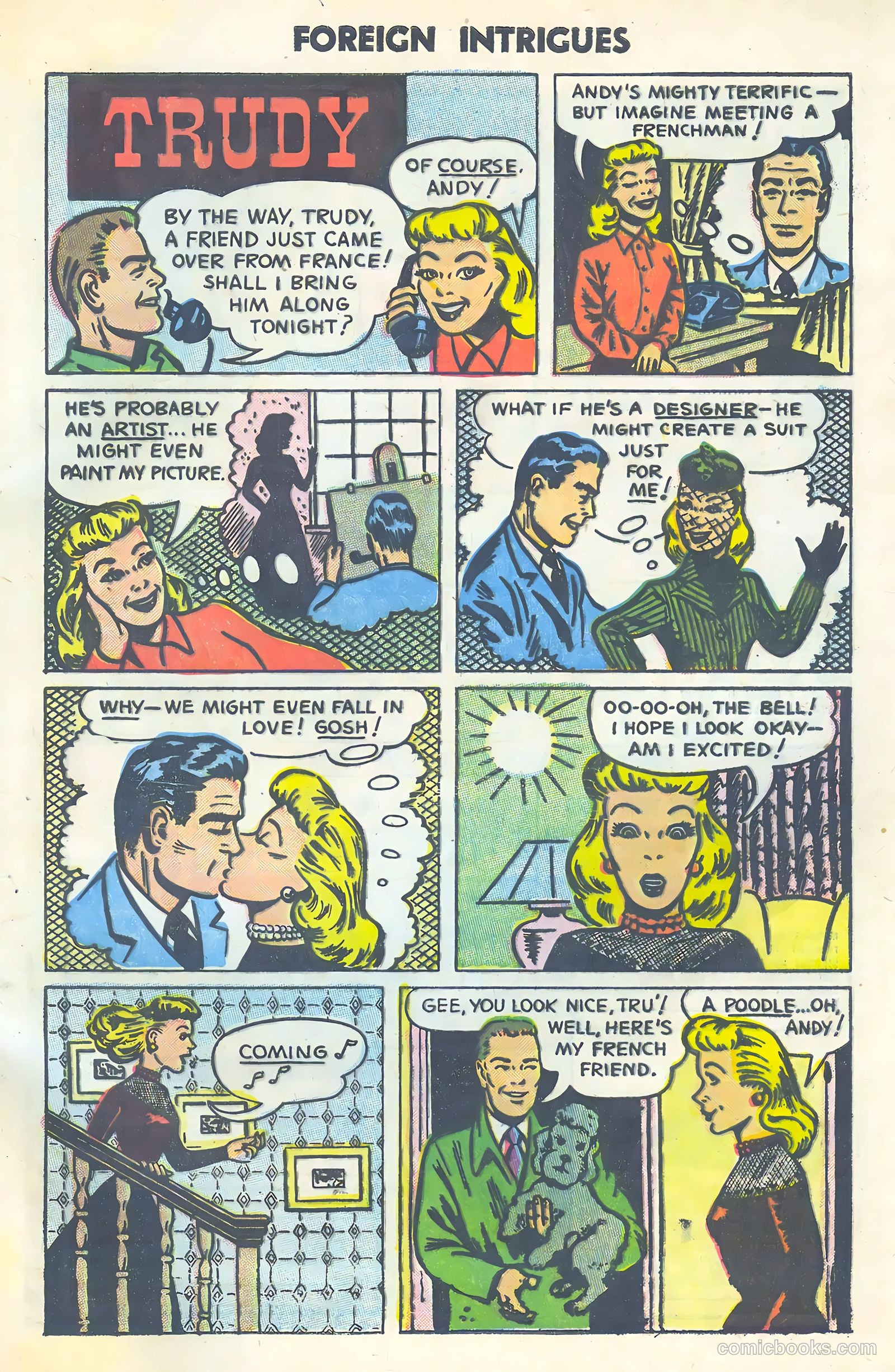 Foreign Intrigues #14 — page 33 of 36