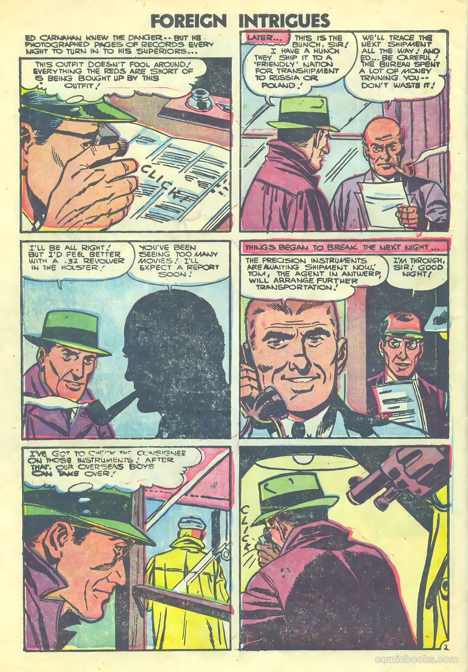 Foreign Intrigues #15 — page 10 of 36