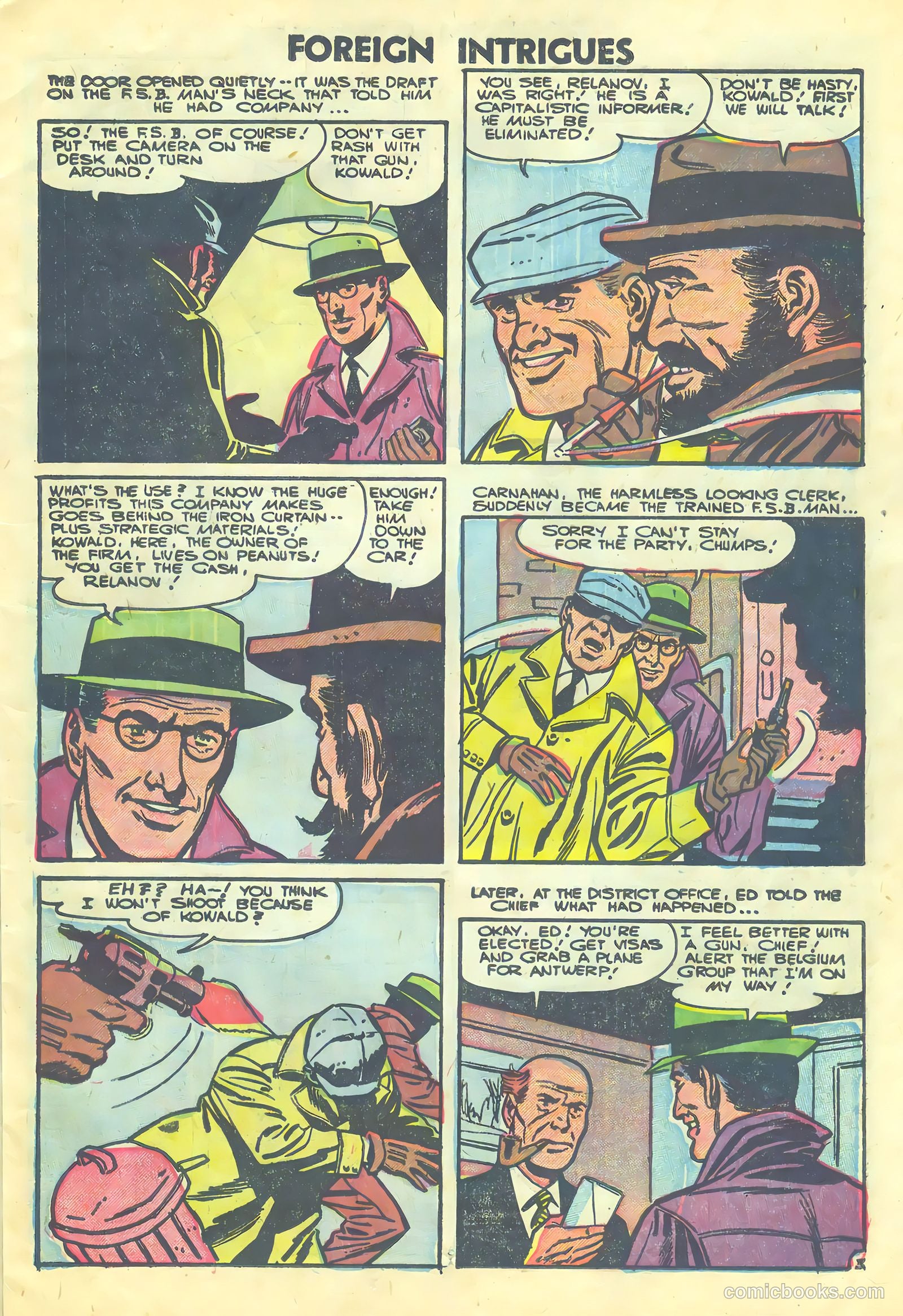 Foreign Intrigues #15 — page 11 of 36