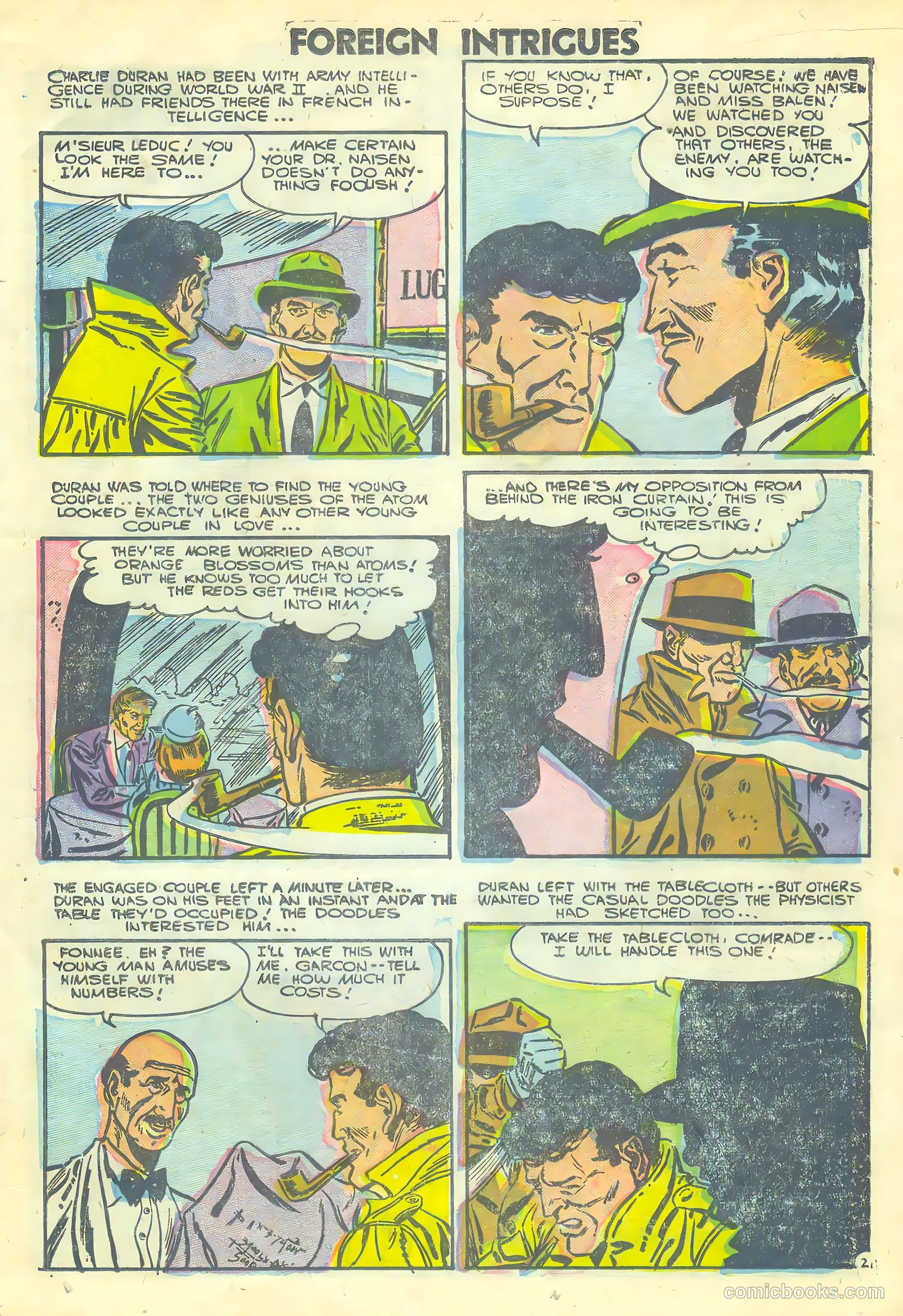 Foreign Intrigues #15 — page 19 of 36
