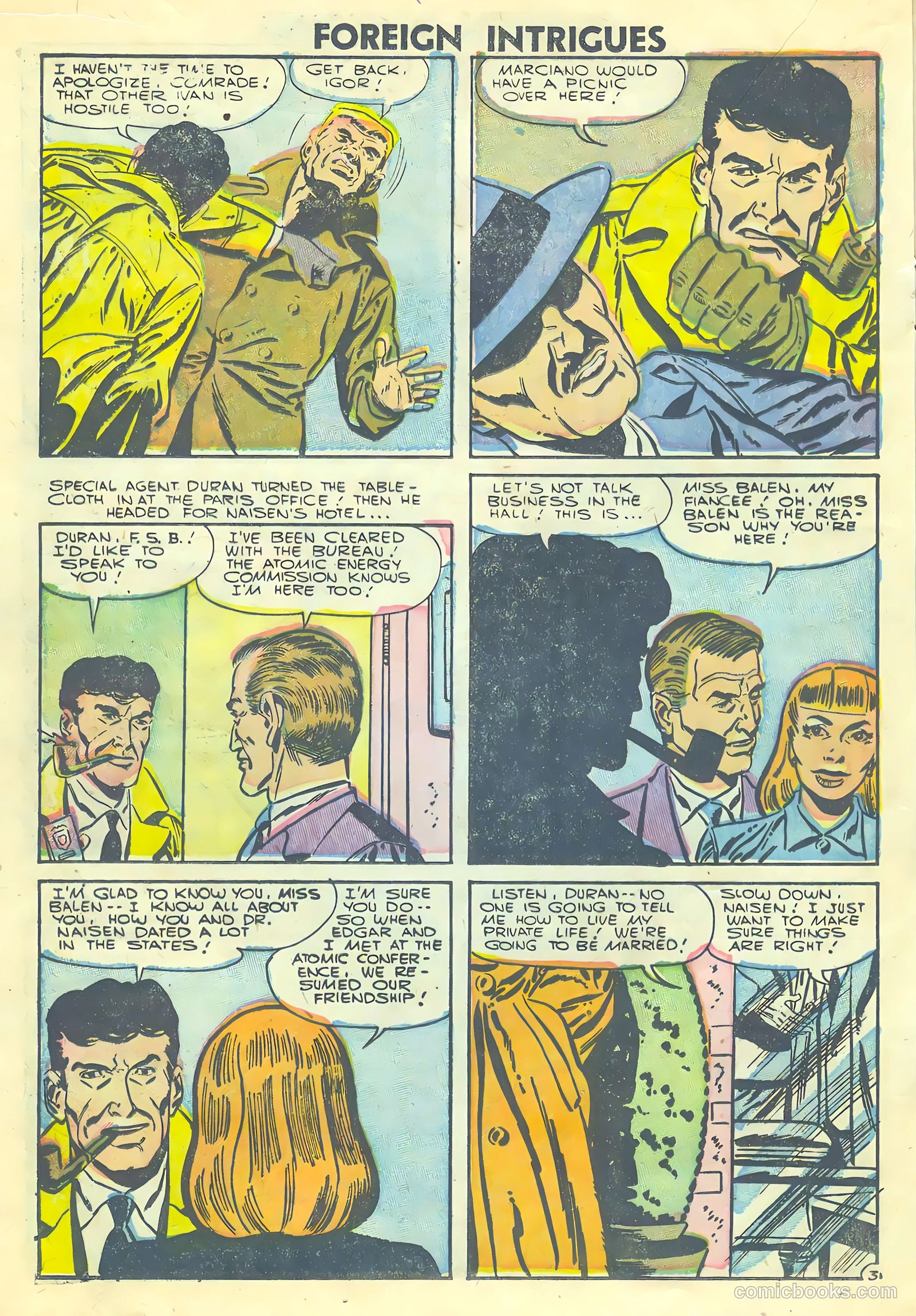 Foreign Intrigues #15 — page 20 of 36