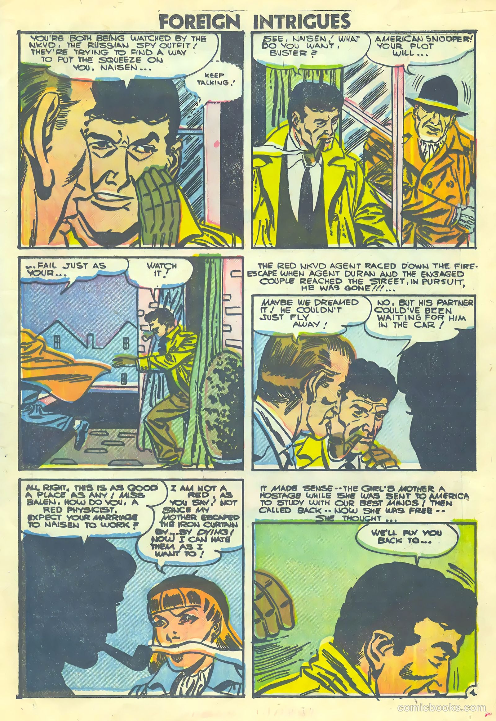 Foreign Intrigues #15 — page 21 of 36