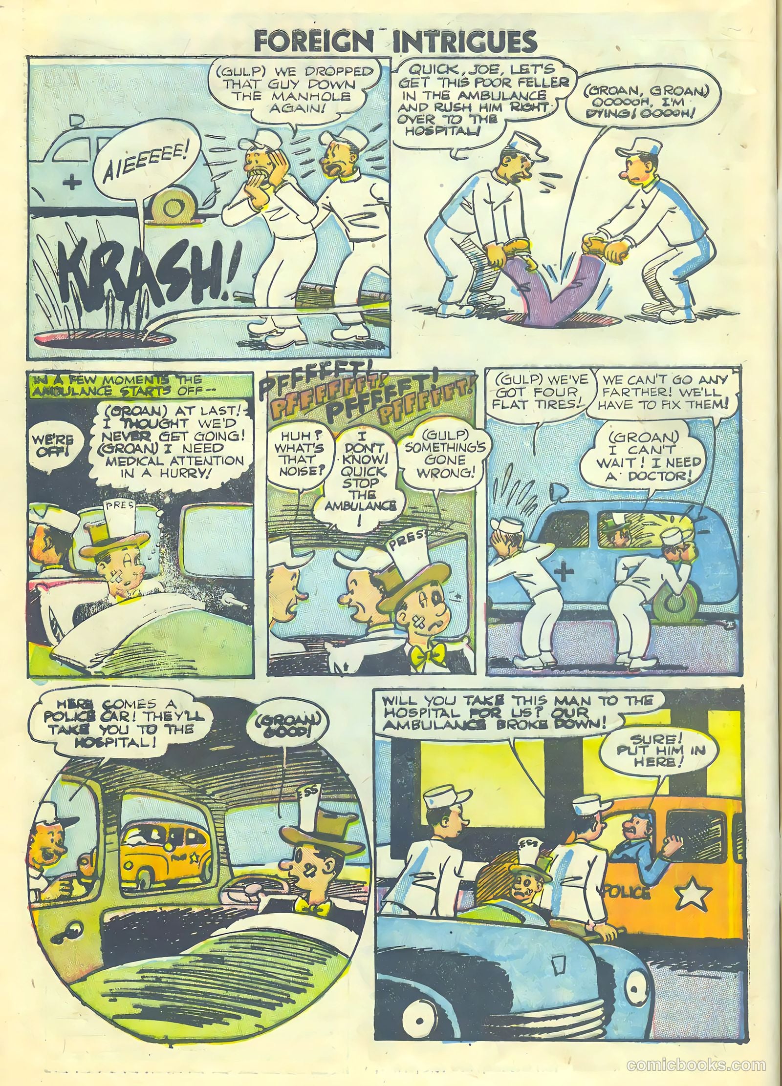 Foreign Intrigues #15 — page 32 of 36