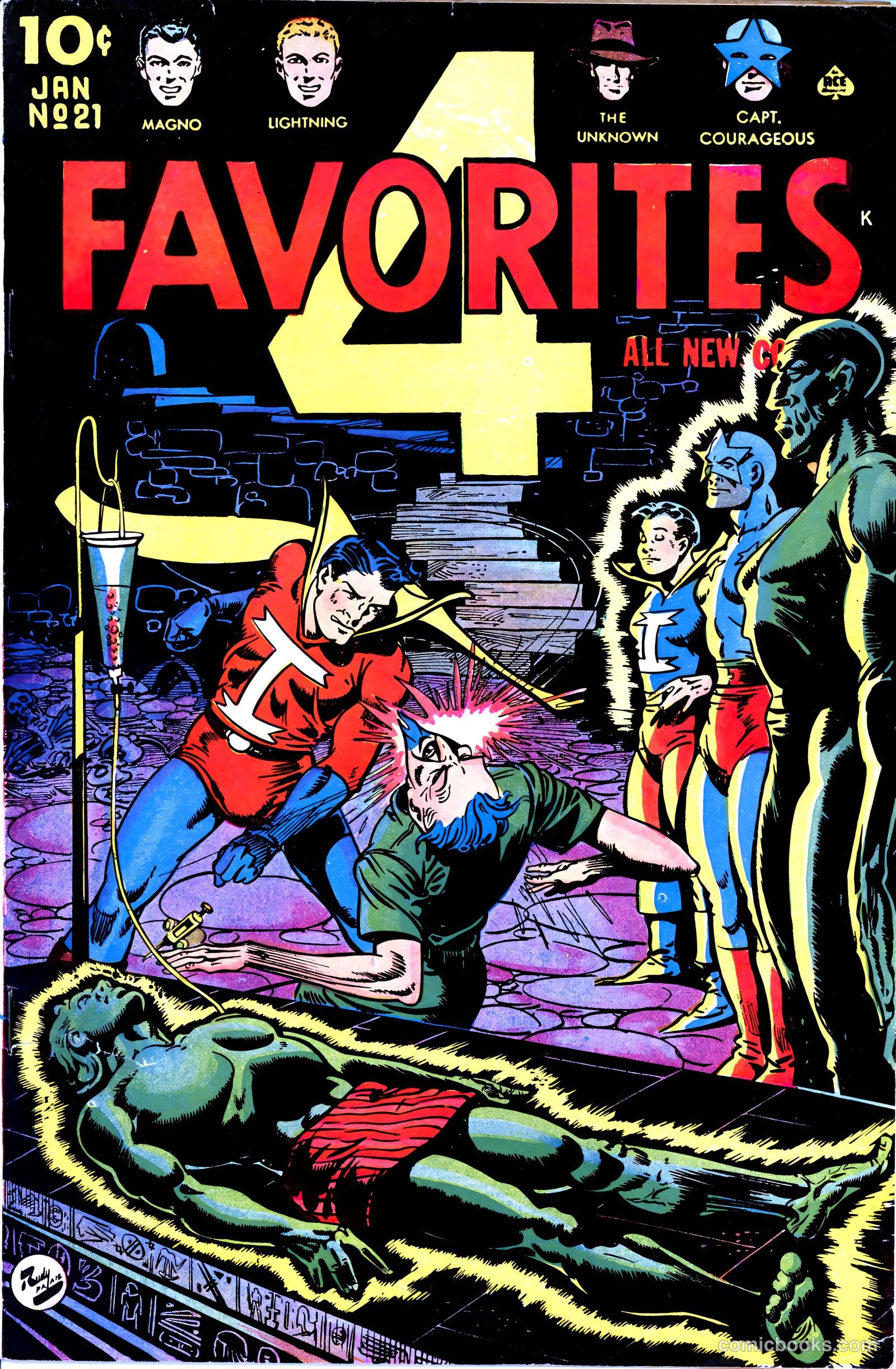 Four Favorites #21 — page 1 of 37