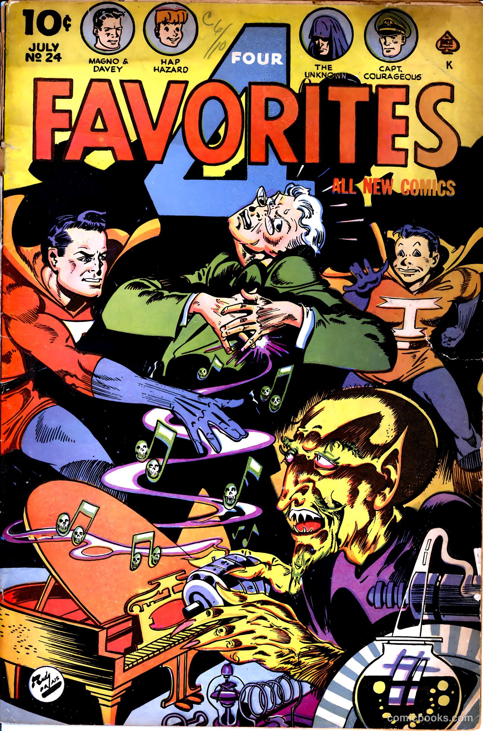 Four Favorites #24 — page 1 of 36