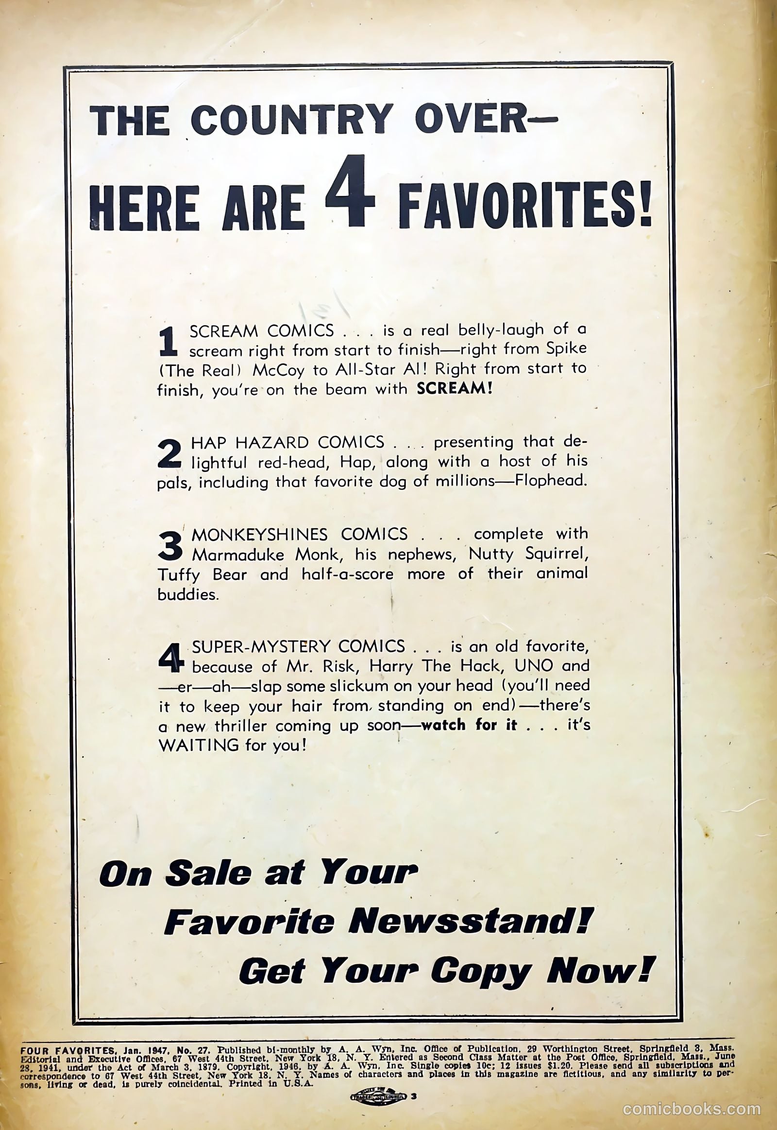 Four Favorites #27 — page 2 of 53