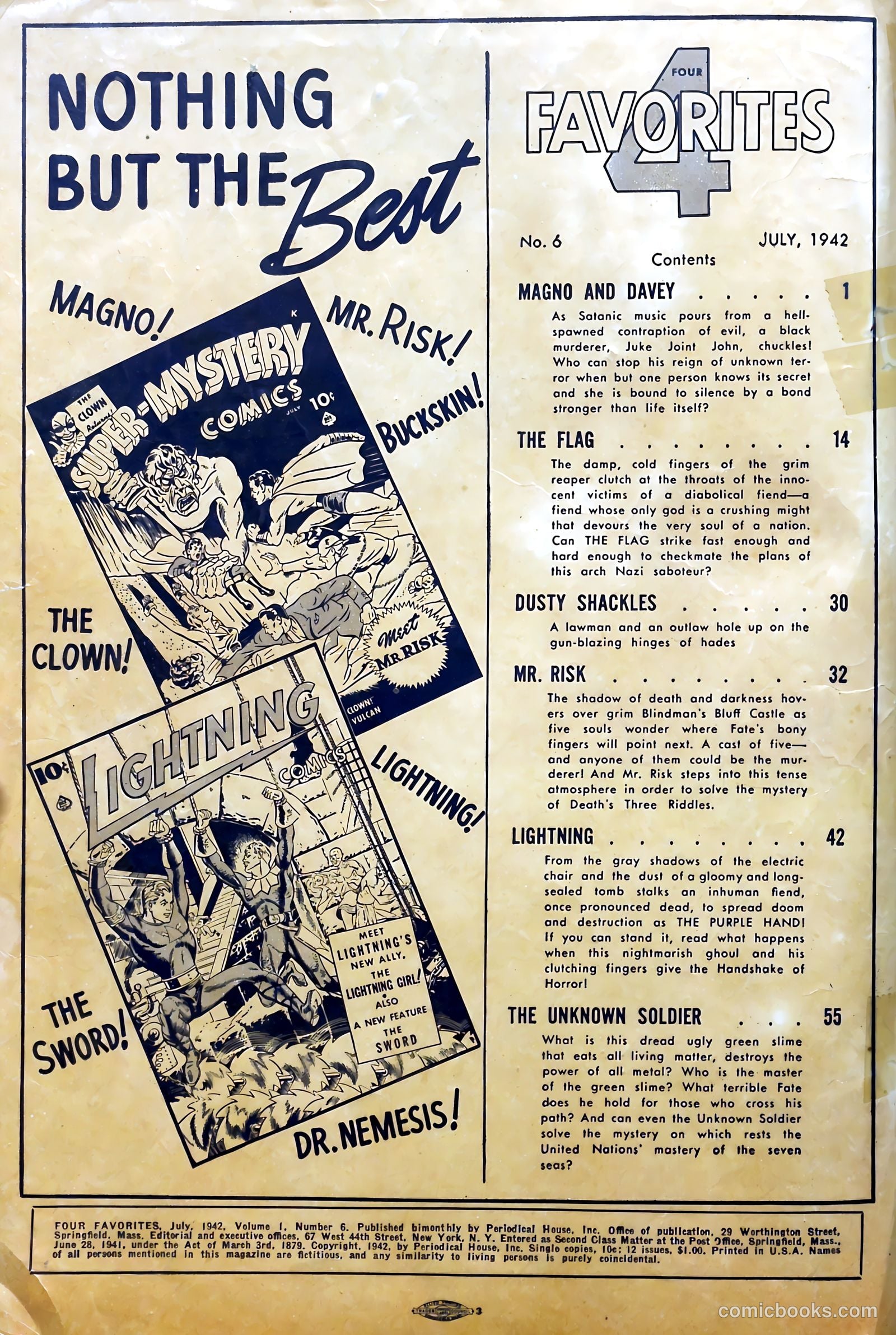 Four Favorites #6 — page 2 of 69