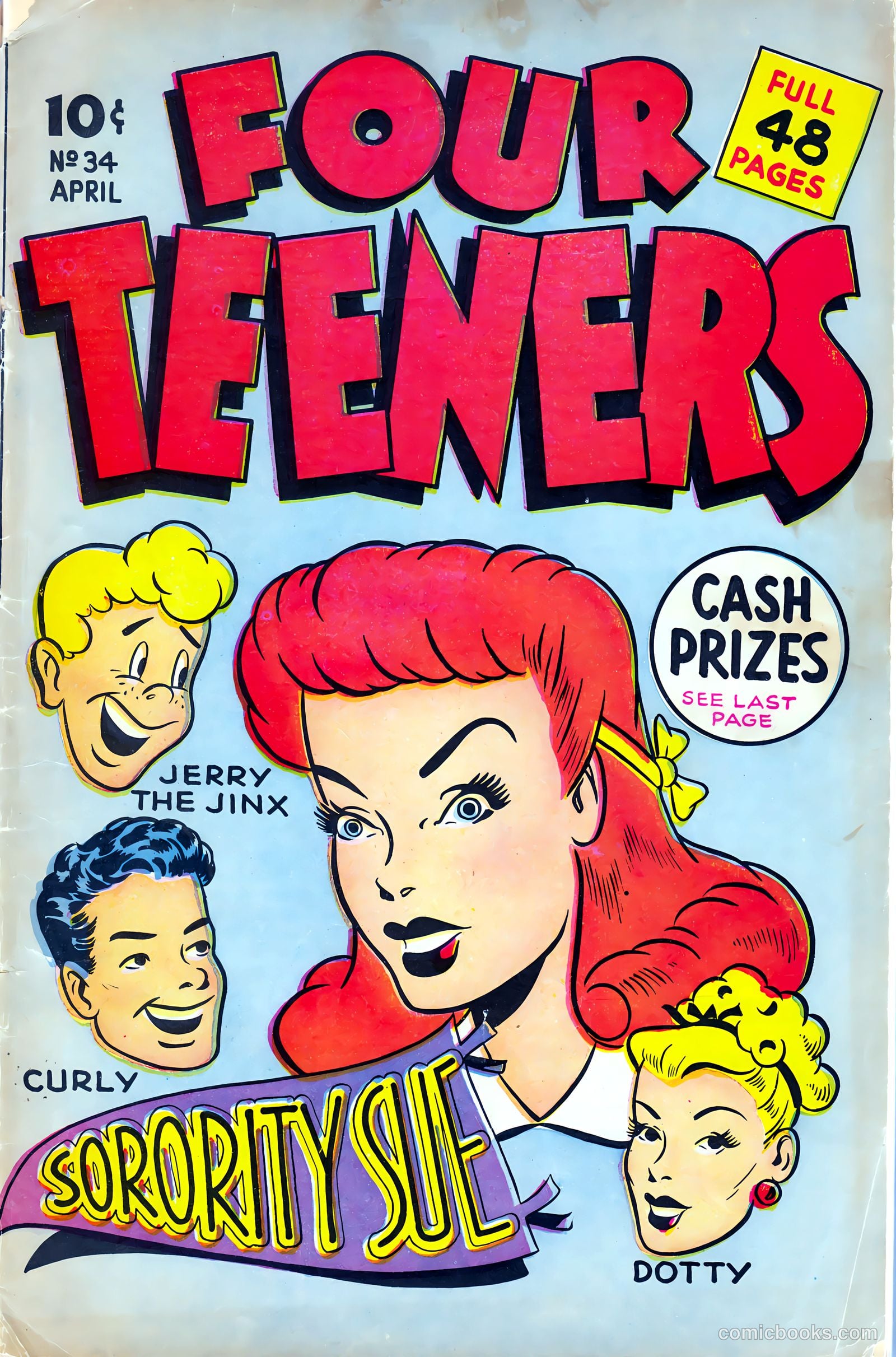 Four Teeners #34 — page 1 of 52