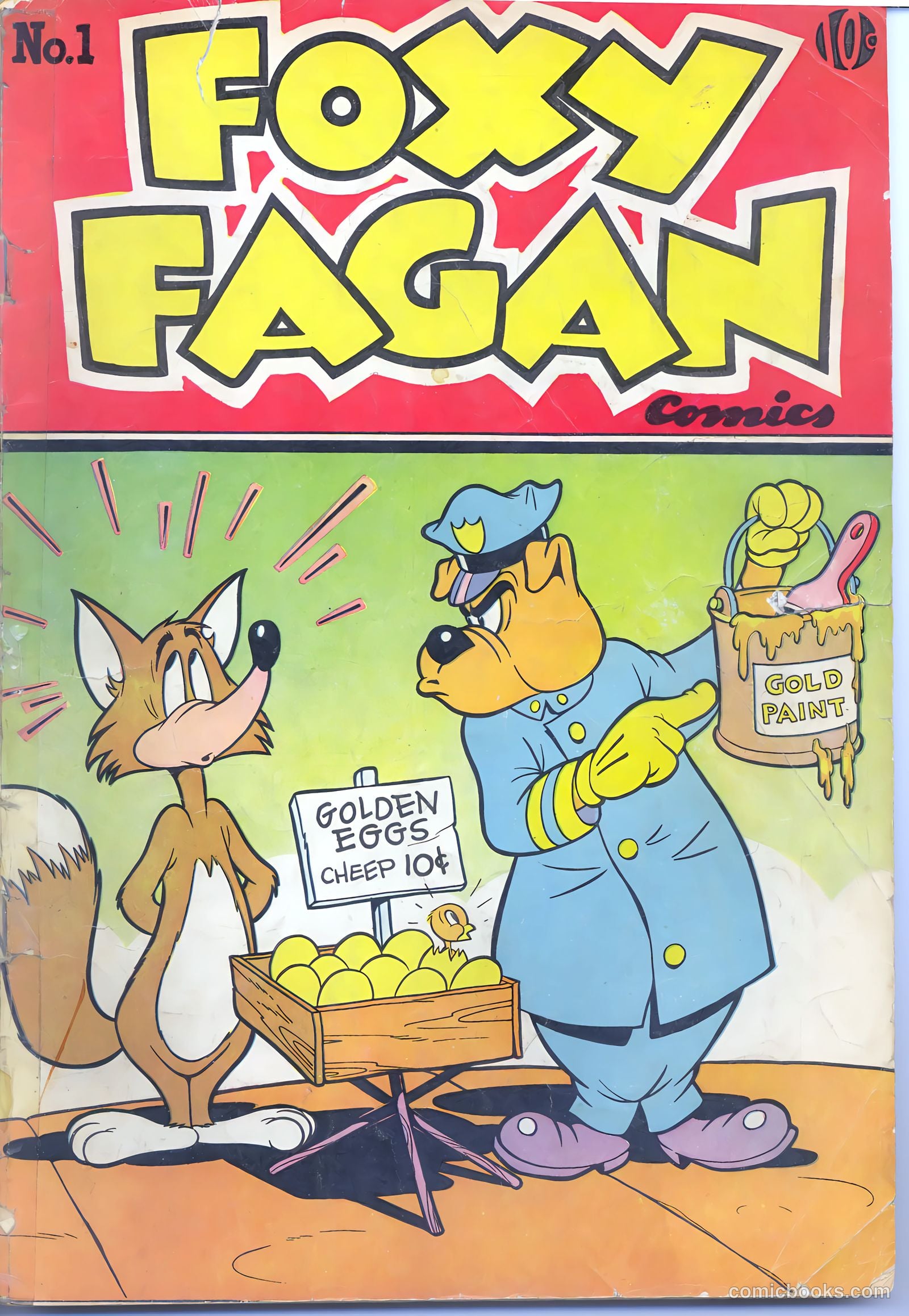 Foxy Fagan Comics #1 — page 1 of 29