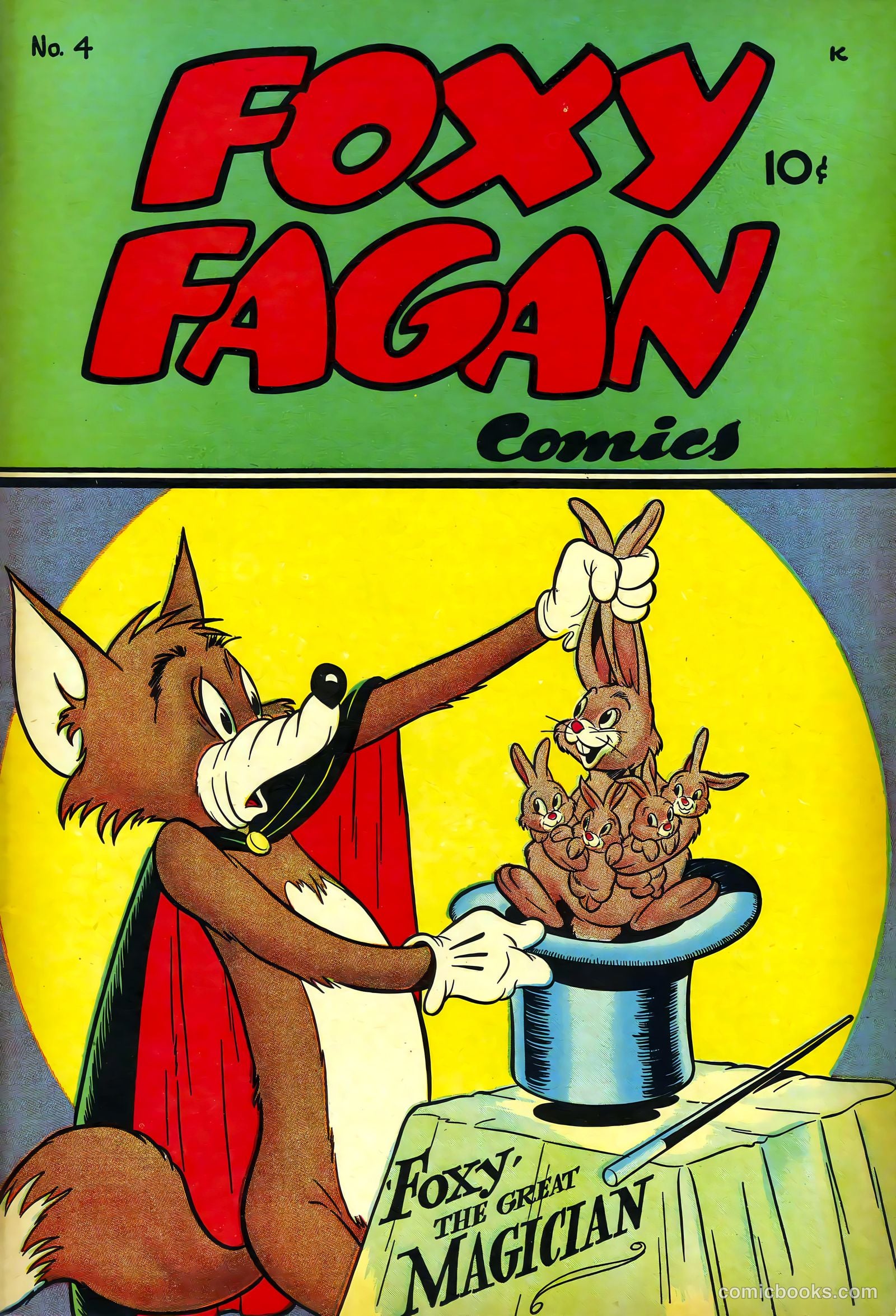 Foxy Fagan Comics #4 — page 1 of 52