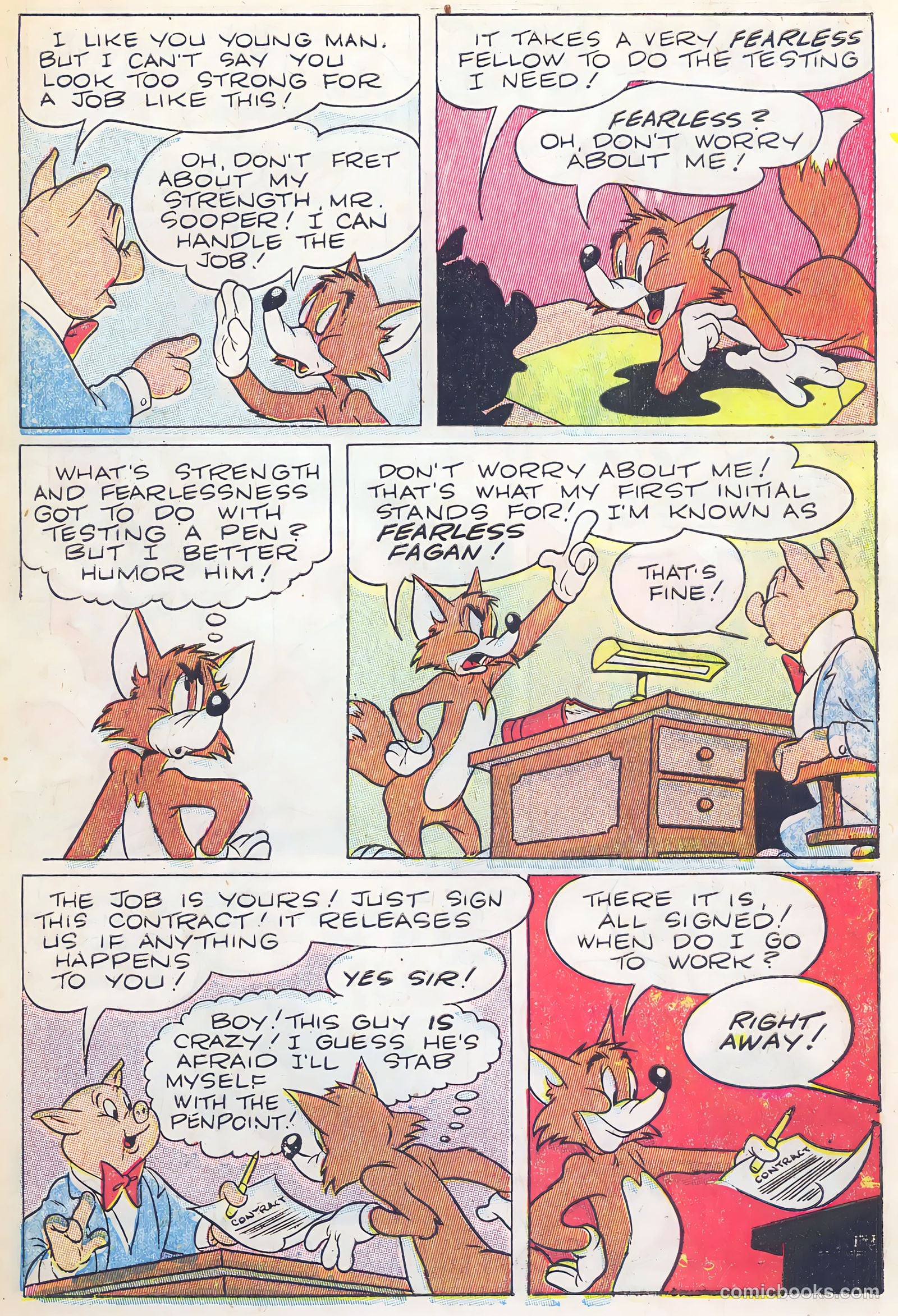 Foxy Fagan Comics #5 — page 8 of 47