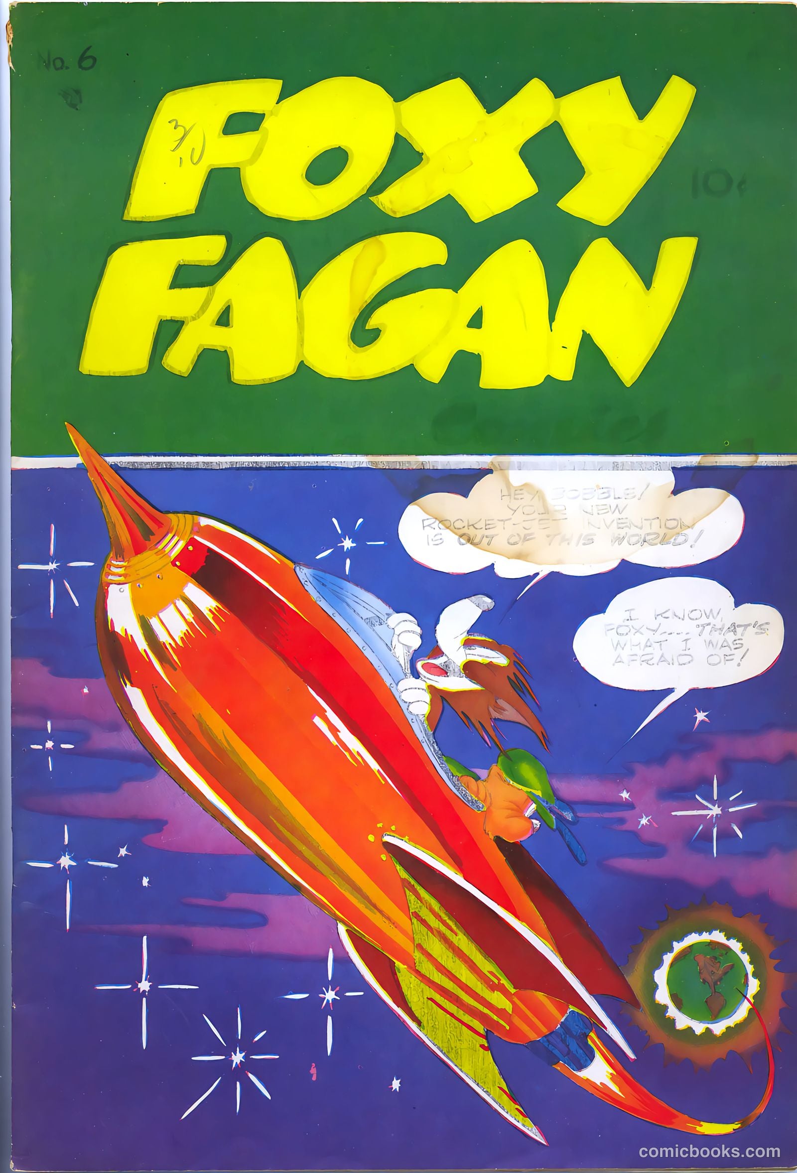 Foxy Fagan Comics #6 — page 1 of 33