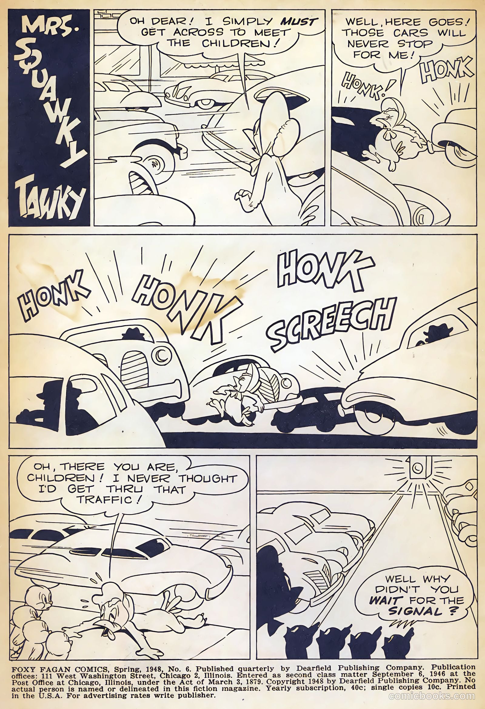 Foxy Fagan Comics #6 — page 2 of 33