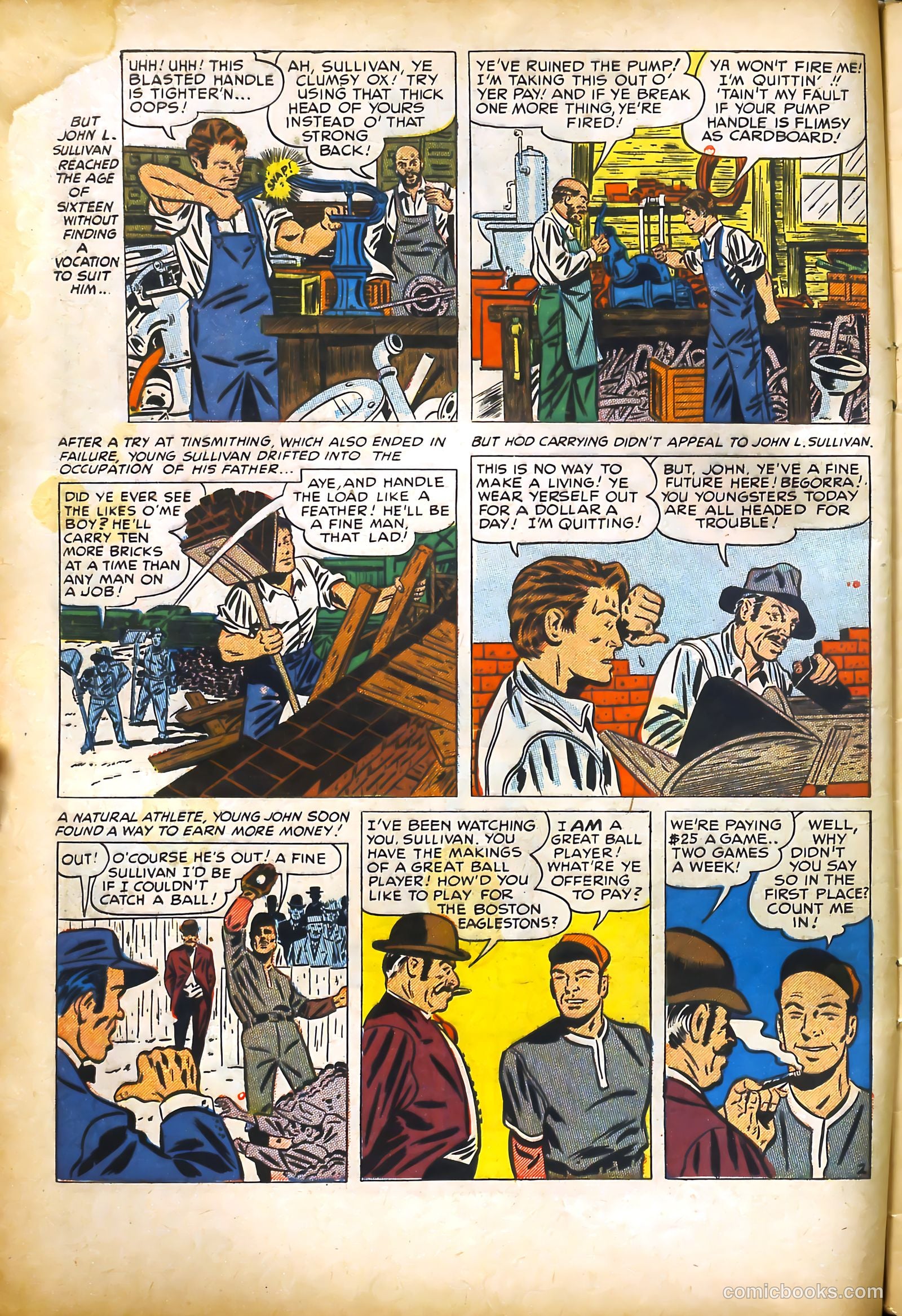 All-Time Sports Comics #4 — page 4 of 52