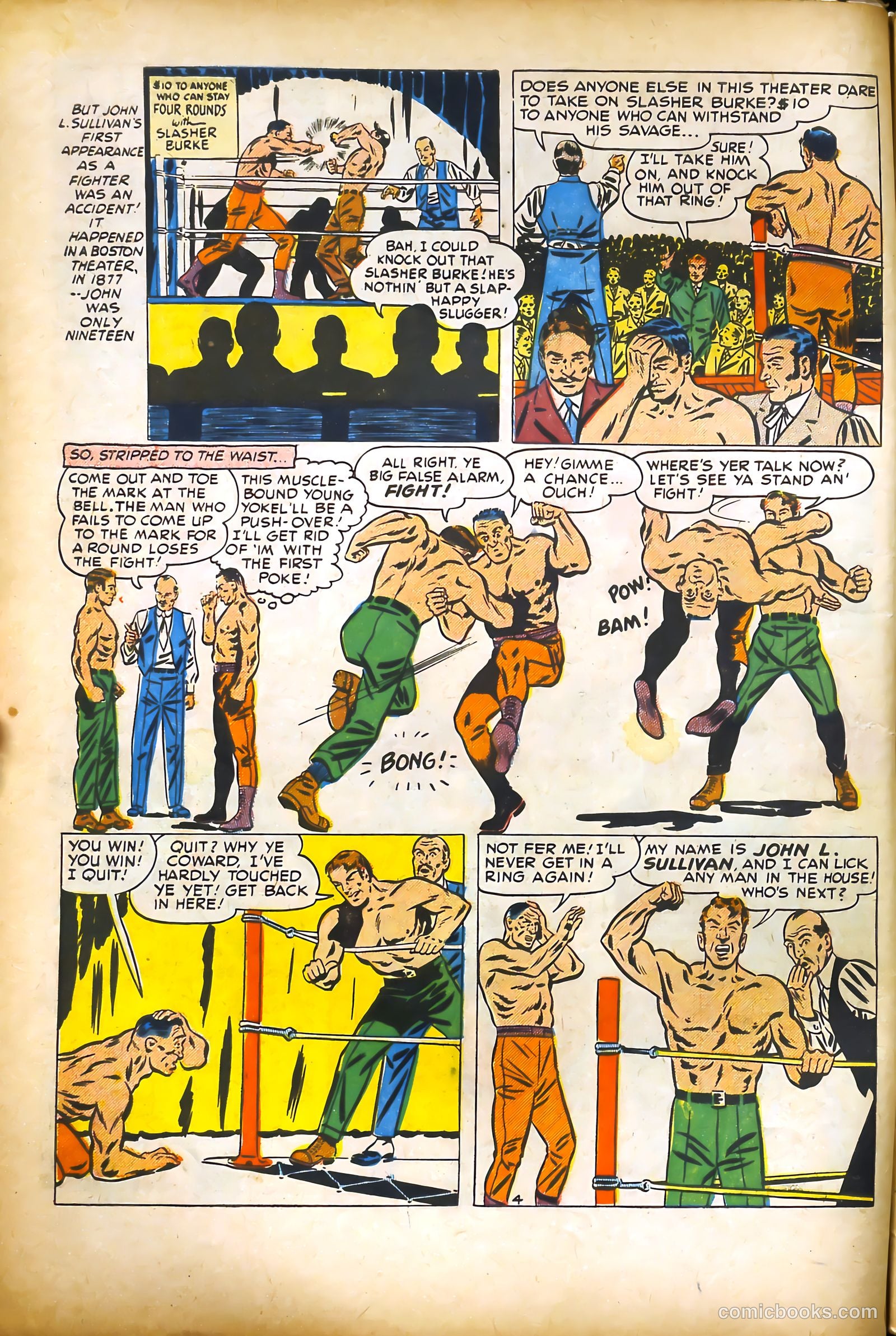 All-Time Sports Comics #4 — page 6 of 52