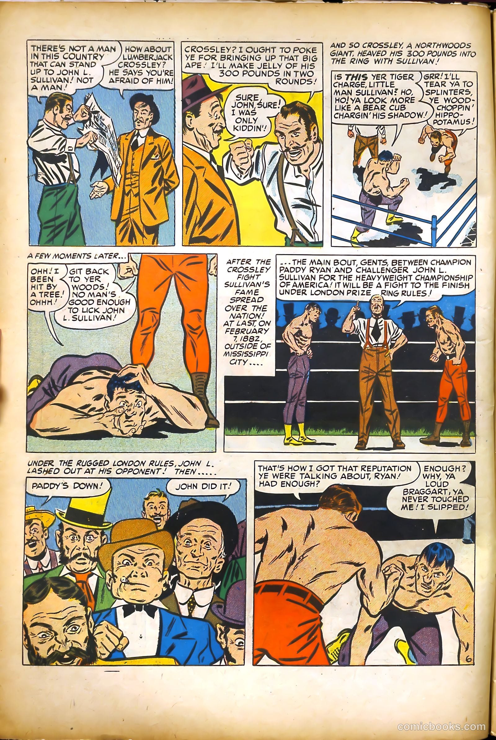 All-Time Sports Comics #4 — page 8 of 52