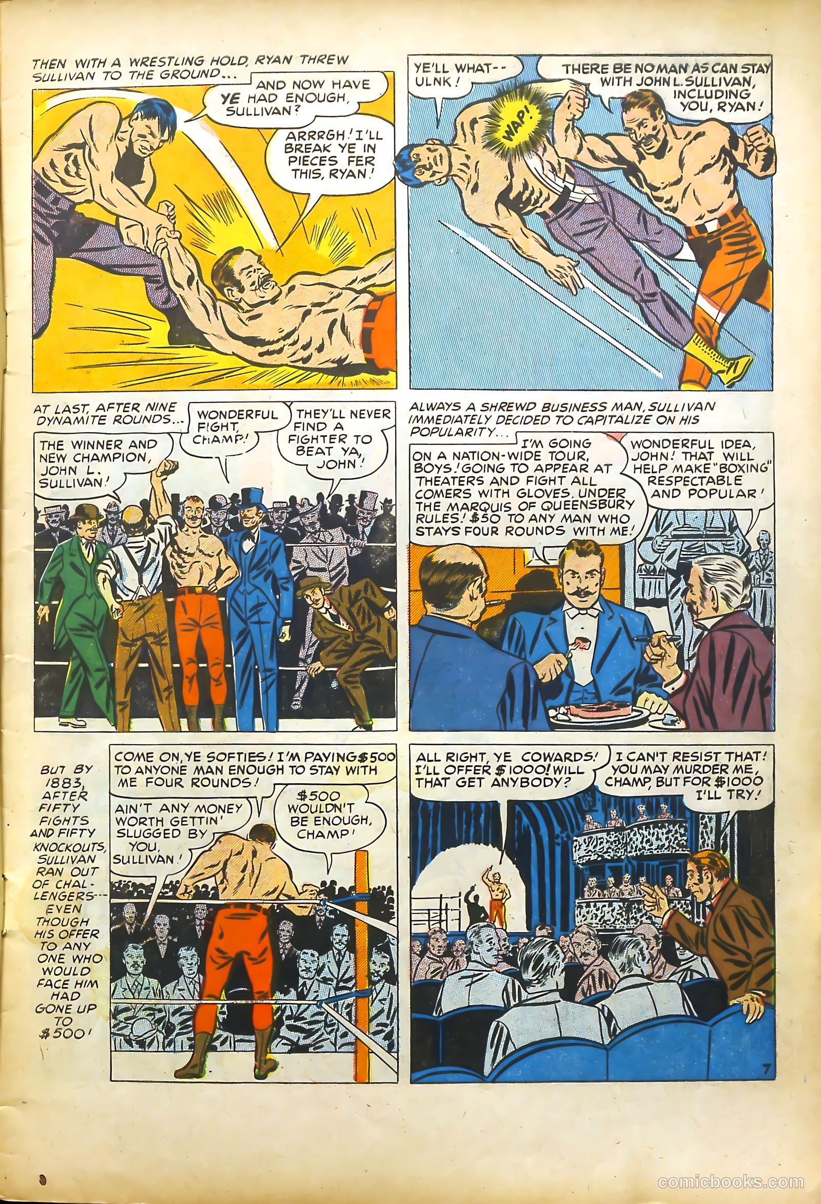 All-Time Sports Comics #4 — page 9 of 52