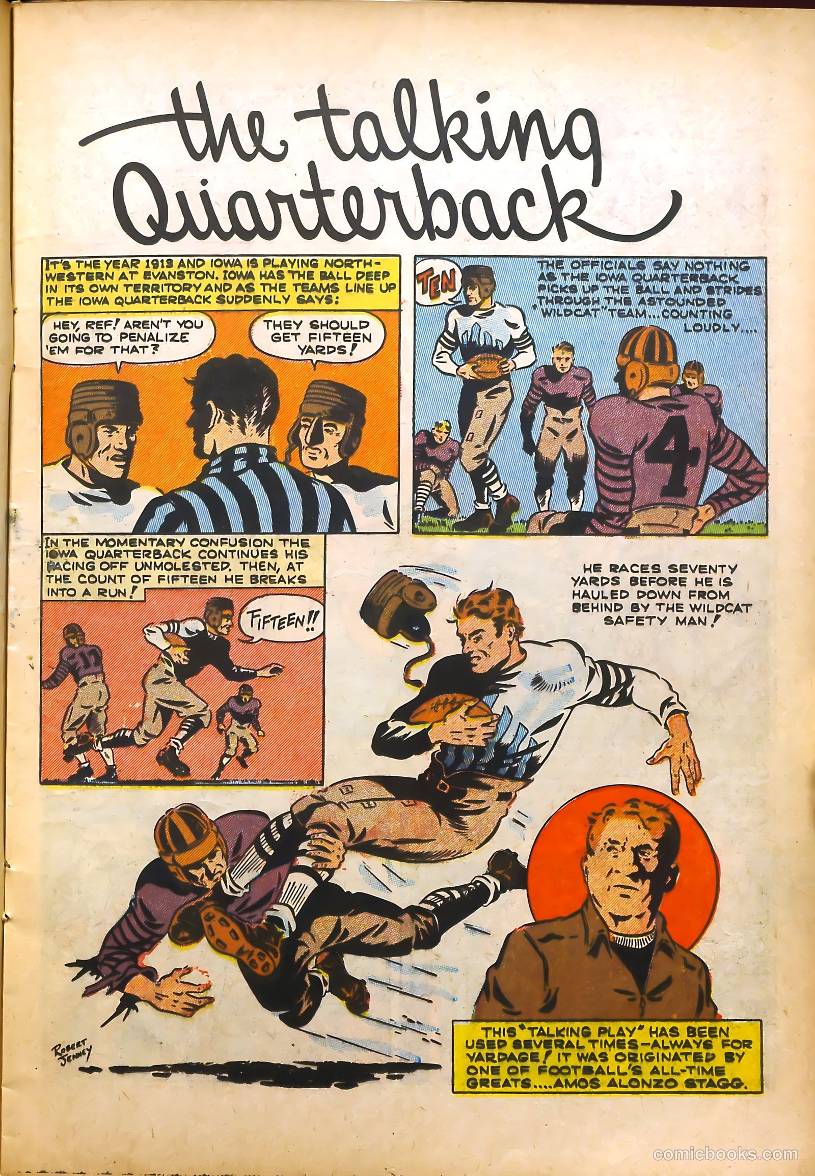 All-Time Sports Comics #4 — page 19 of 52