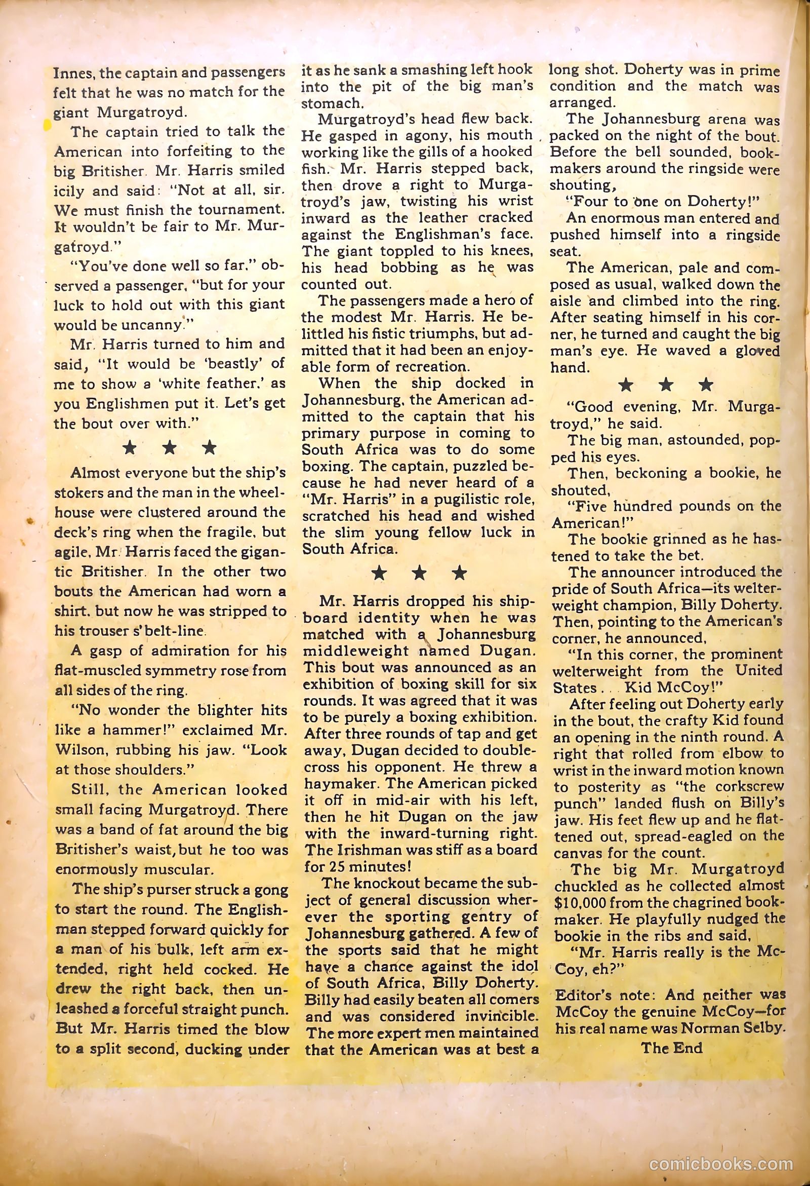 All-Time Sports Comics #4 — page 30 of 52