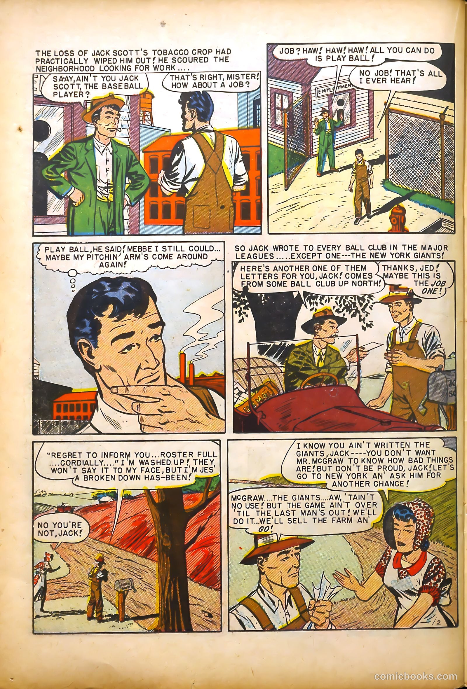 All-Time Sports Comics #4 — page 32 of 52
