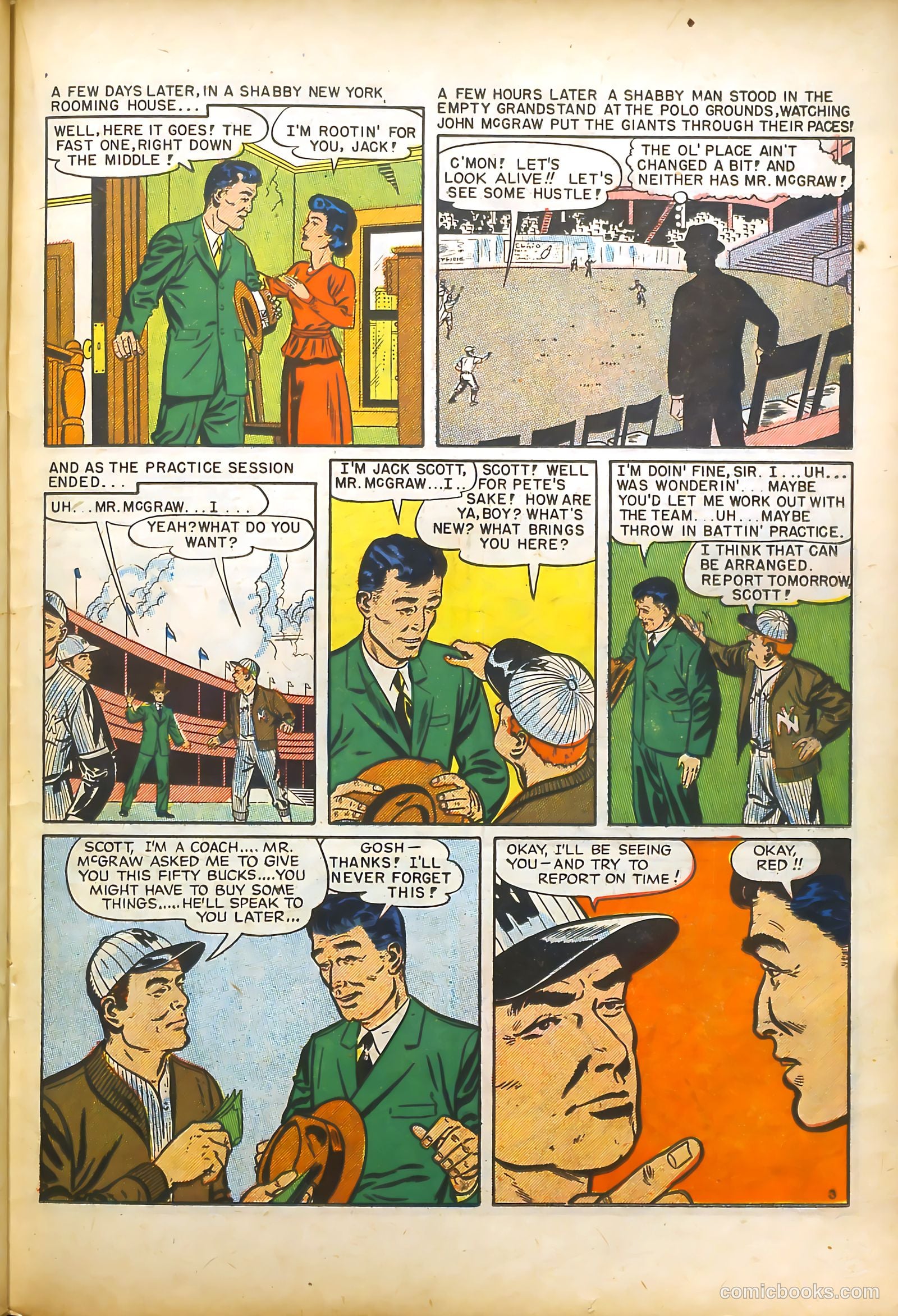 All-Time Sports Comics #4 — page 33 of 52