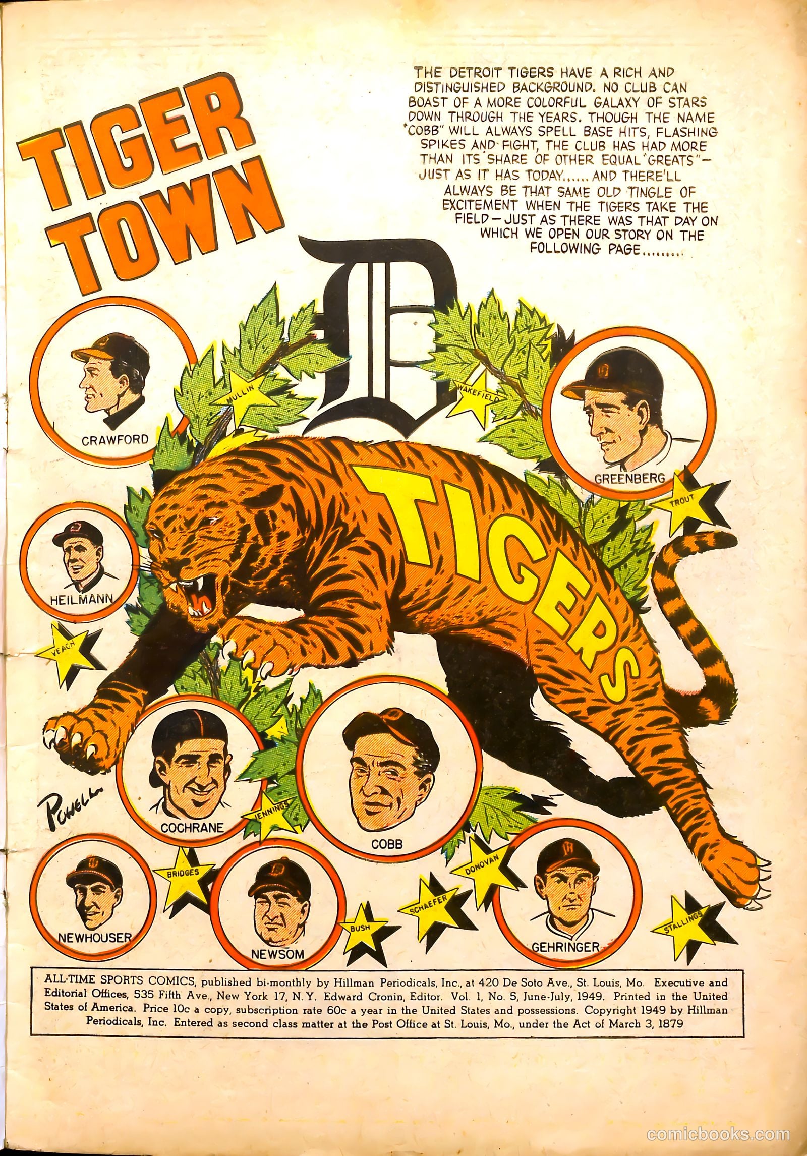 All-Time Sports Comics #5 — page 3 of 52