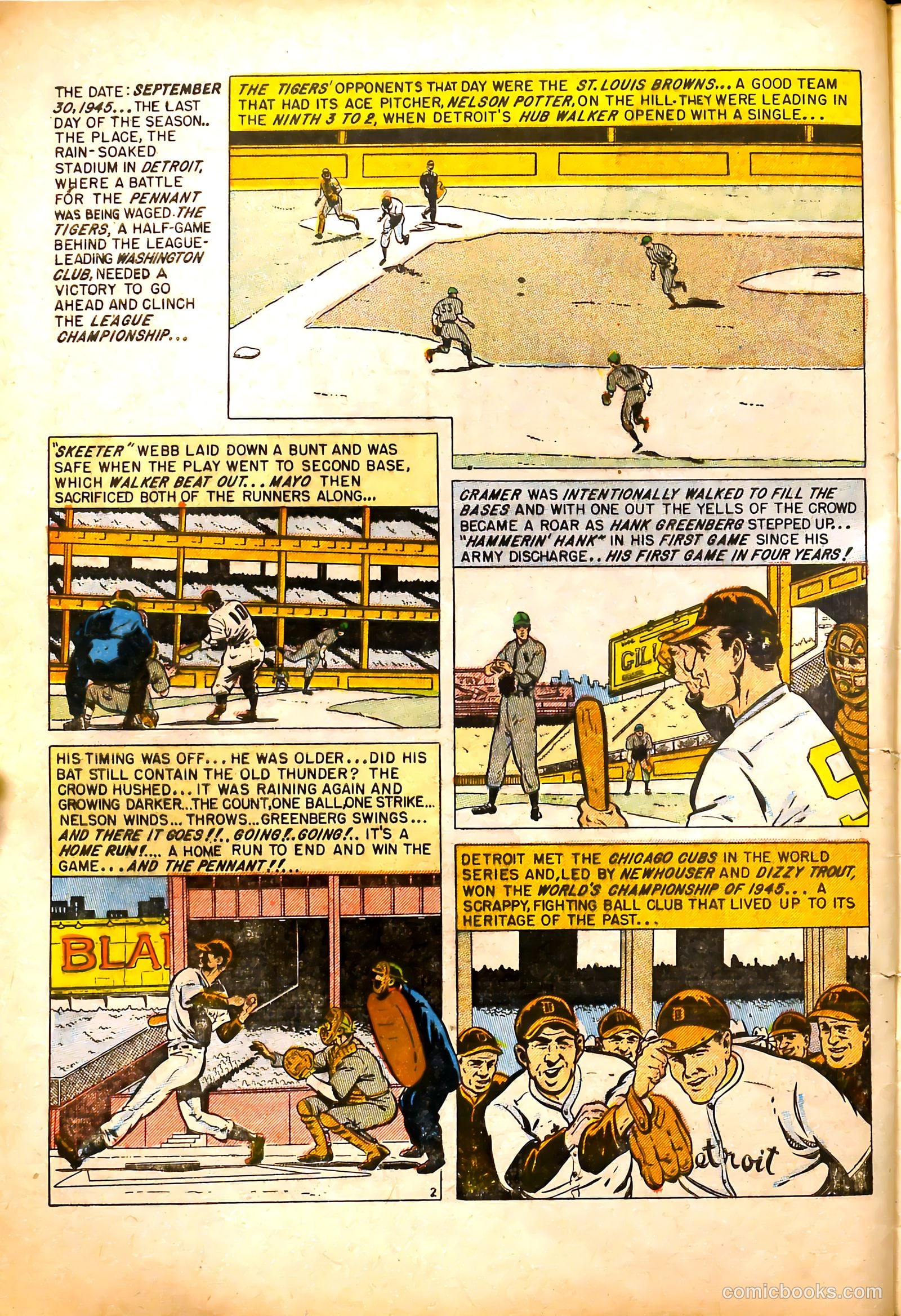 All-Time Sports Comics #5 — page 4 of 52