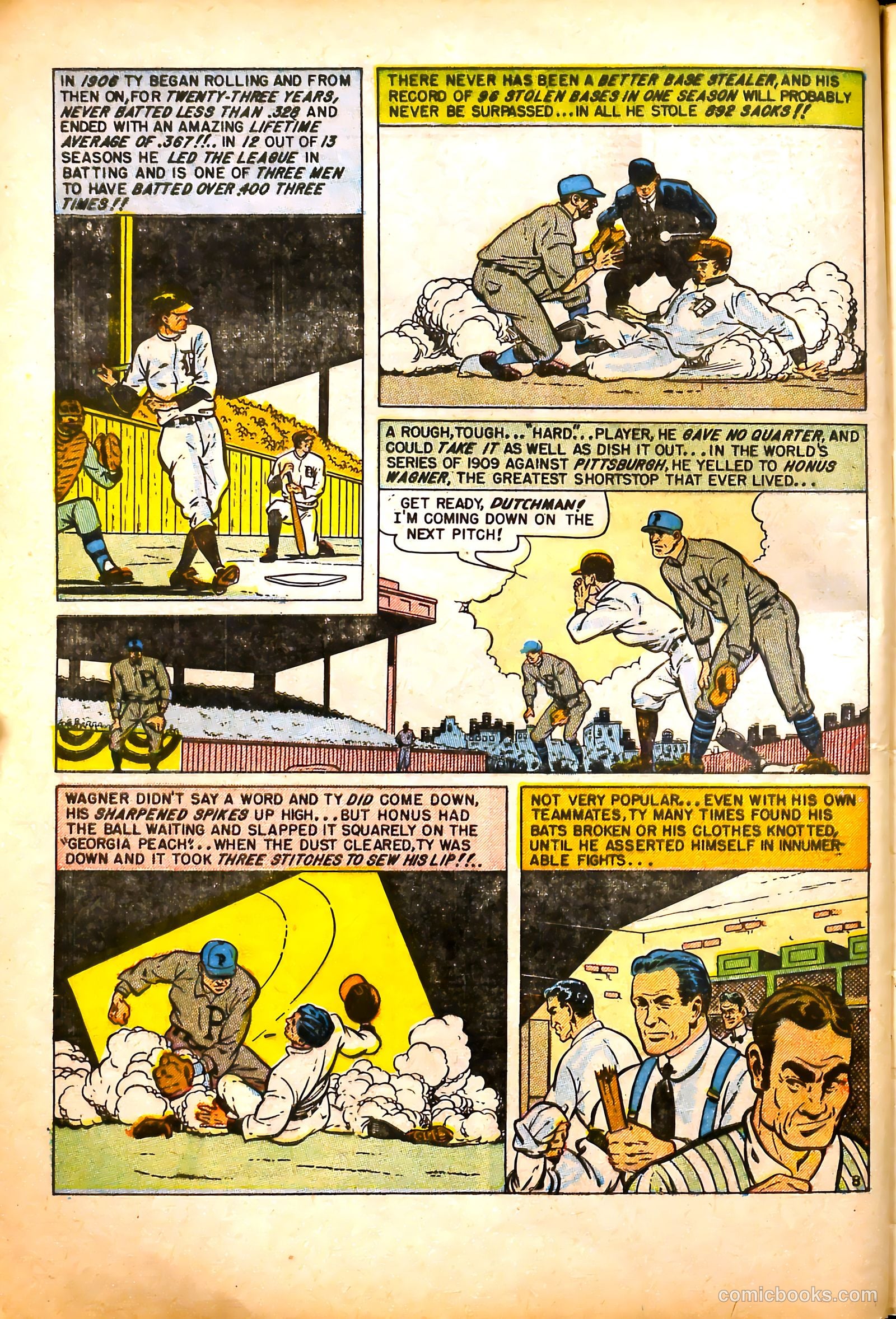 All-Time Sports Comics #5 — page 10 of 52