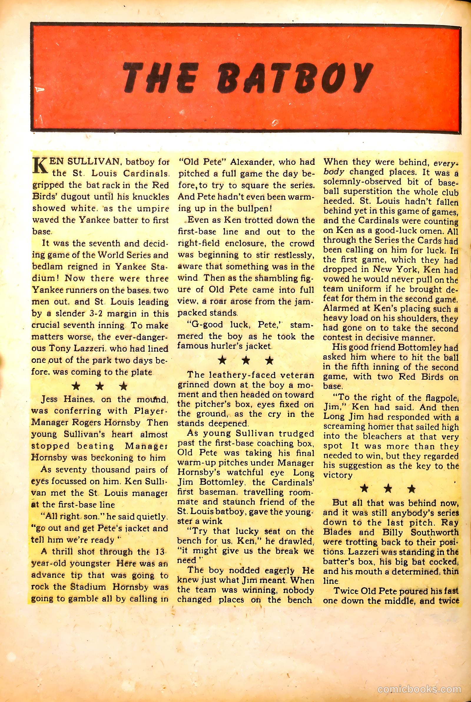 All-Time Sports Comics #5 — page 30 of 52