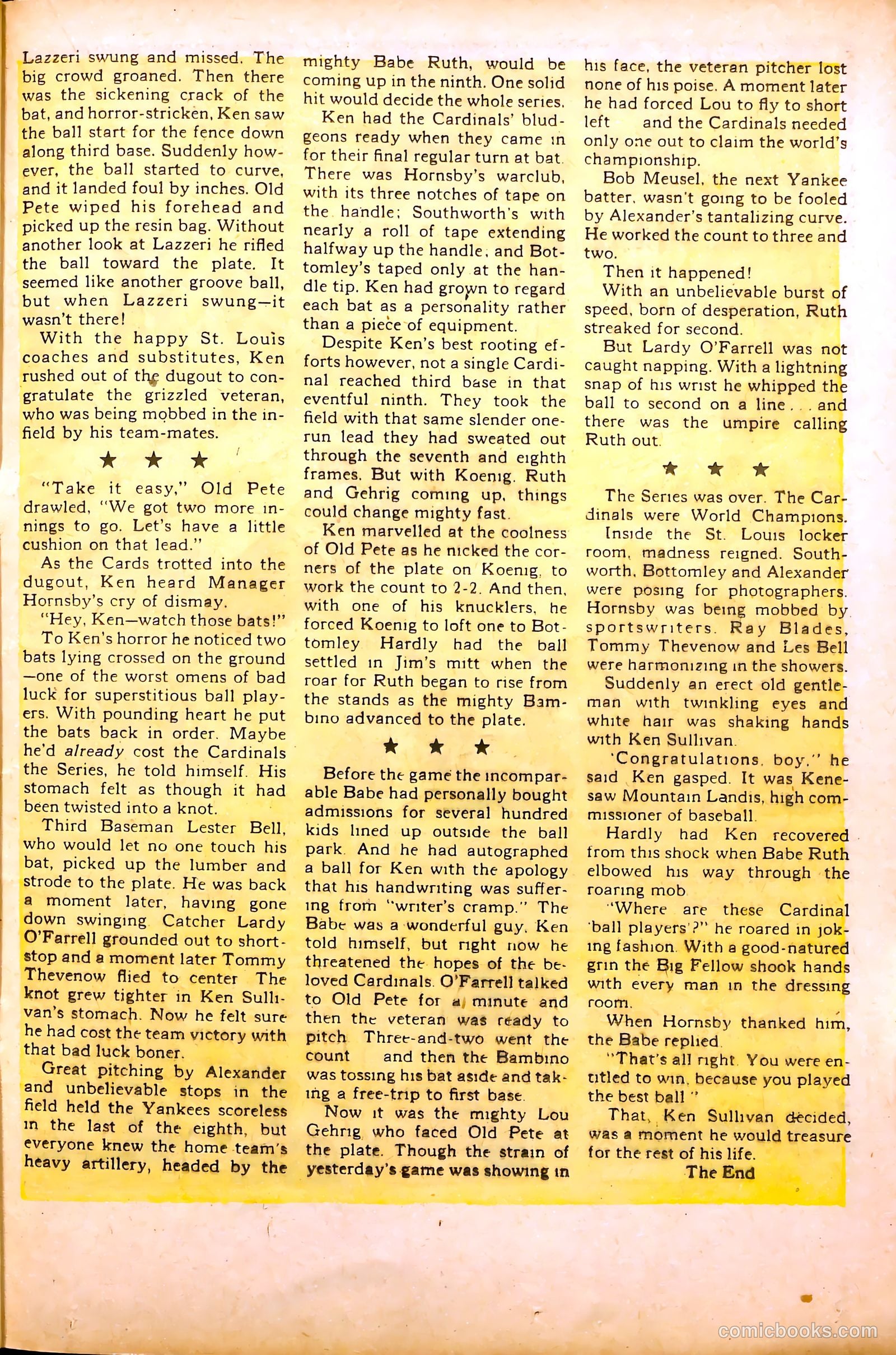 All-Time Sports Comics #5 — page 31 of 52