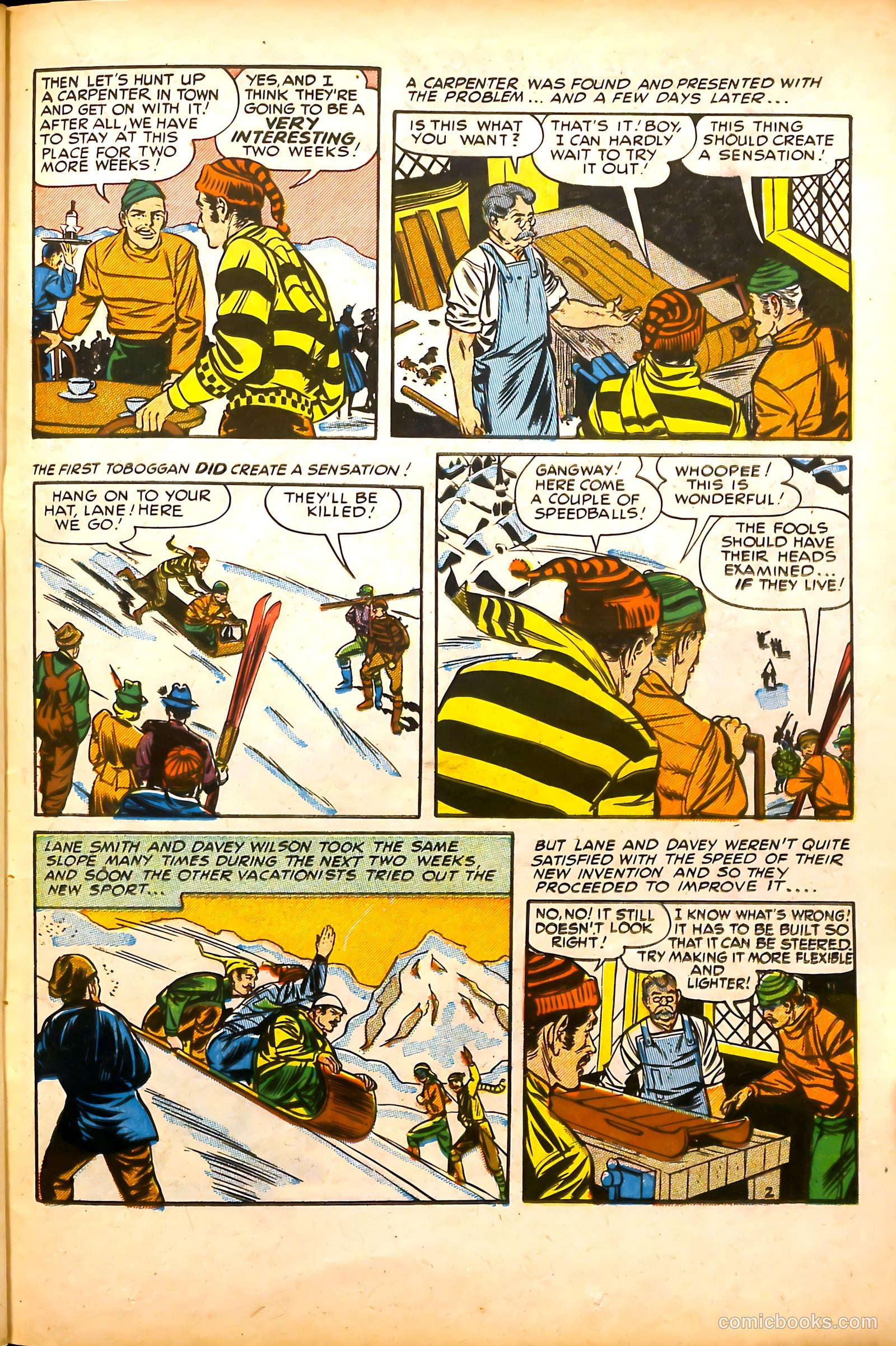 All-Time Sports Comics #5 — page 33 of 52
