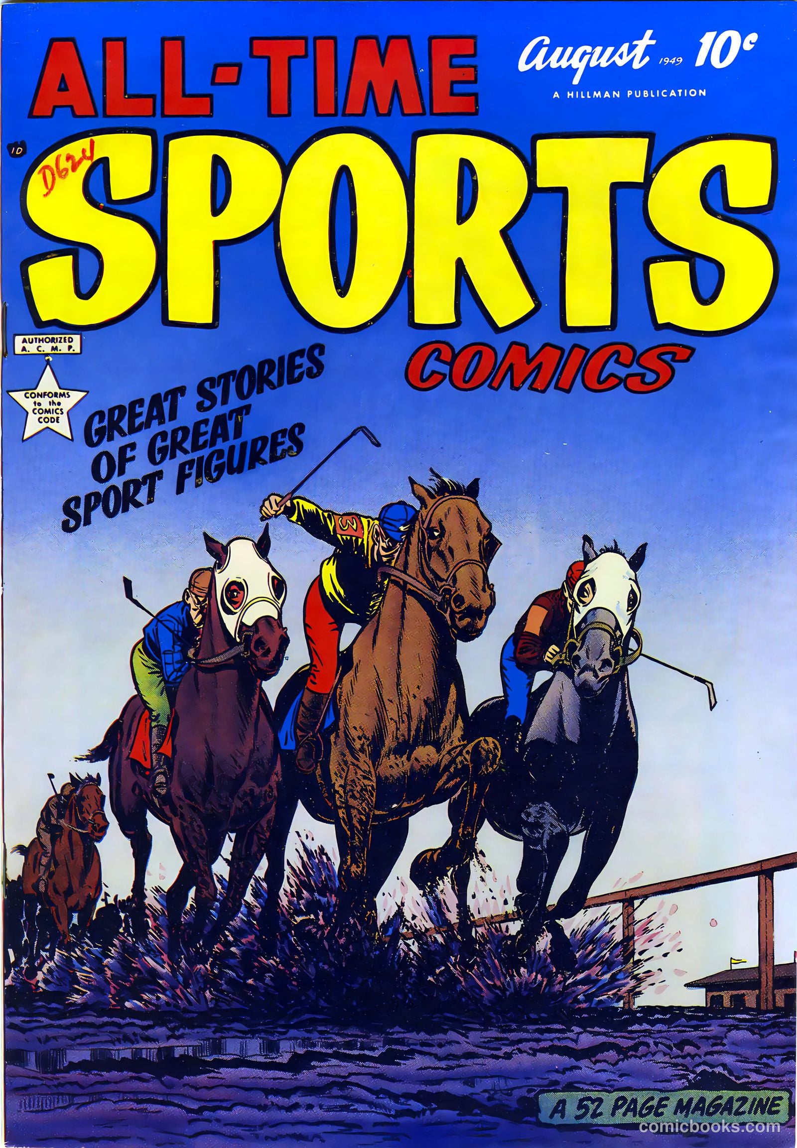 All-Time Sports Comics #6 — page 1 of 52