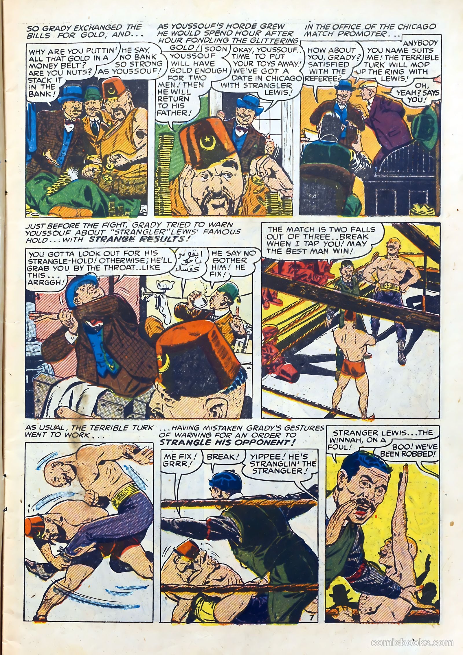 All-Time Sports Comics #6 — page 9 of 52