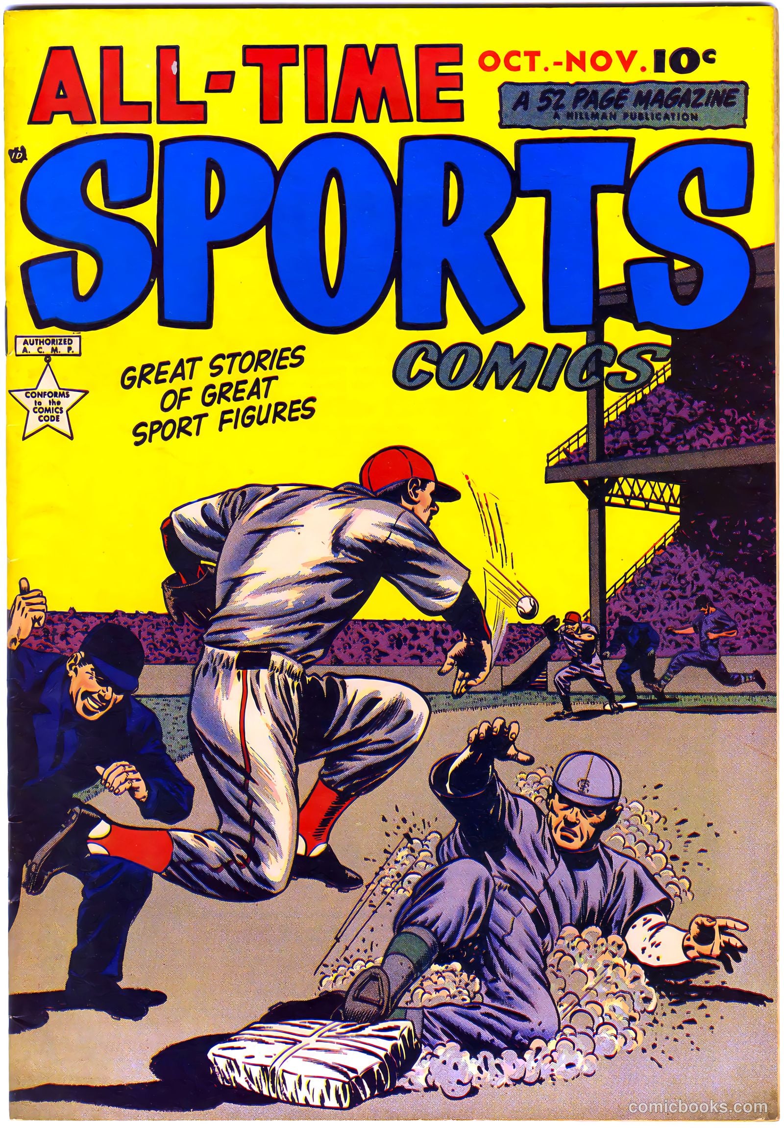 All-Time Sports Comics #7 — page 1 of 53