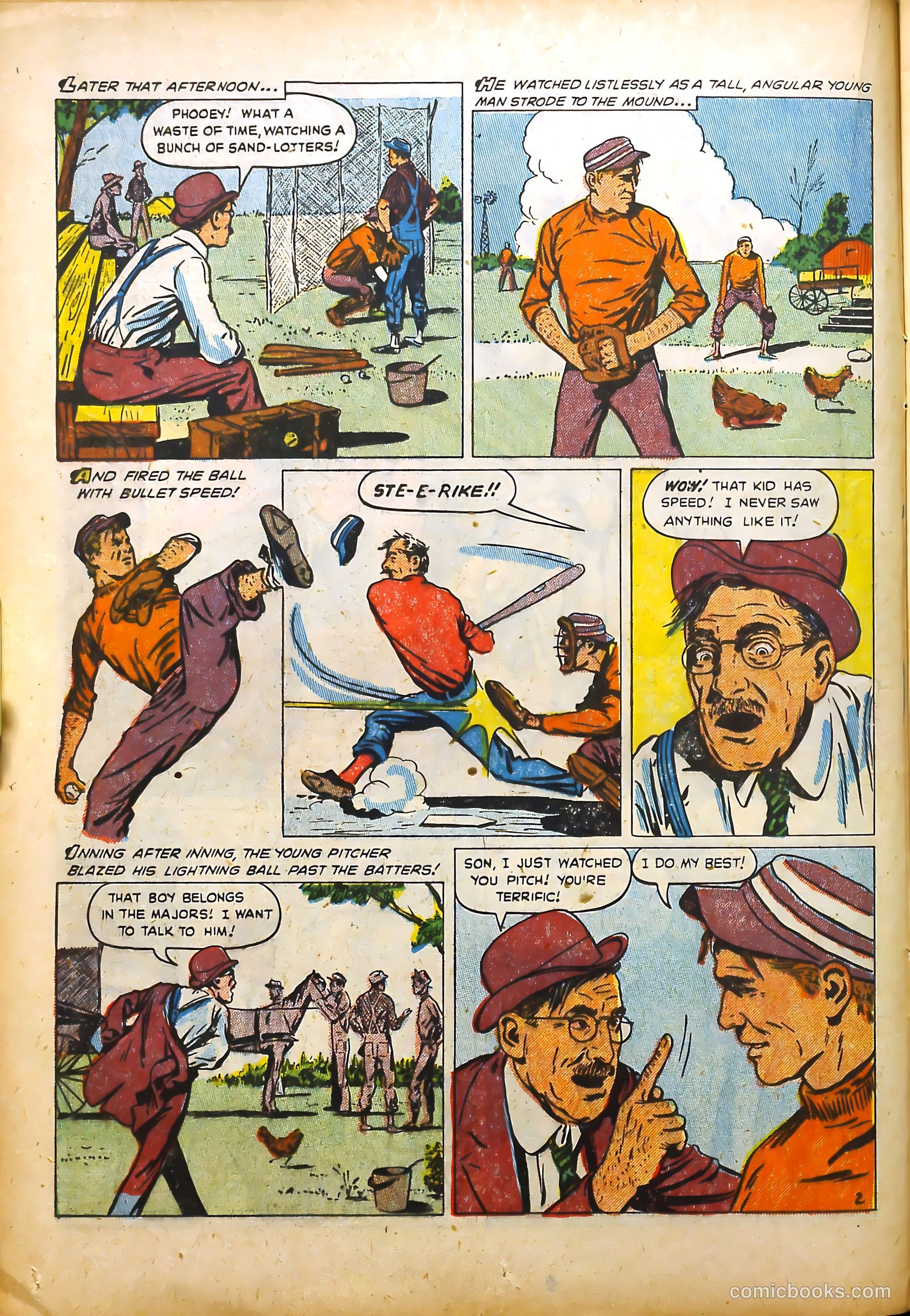 All-Time Sports Comics #7 — page 16 of 53