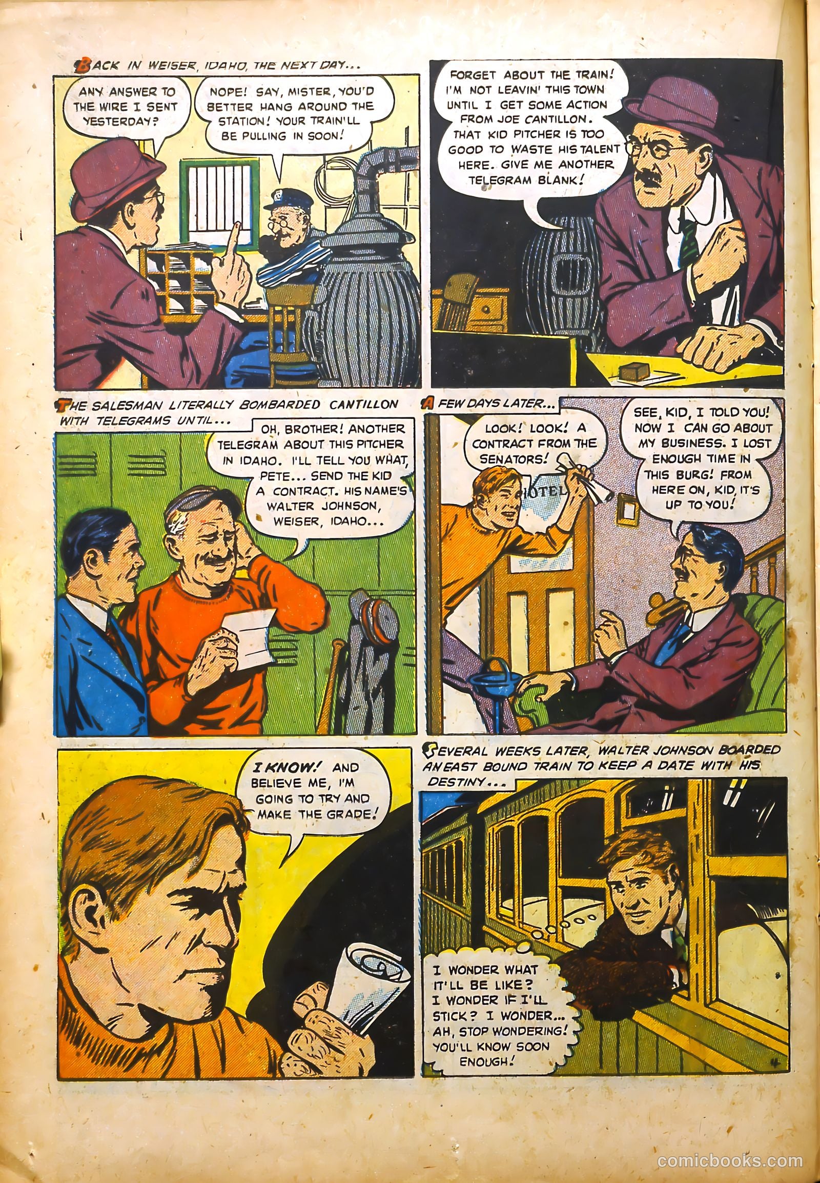 All-Time Sports Comics #7 — page 18 of 53