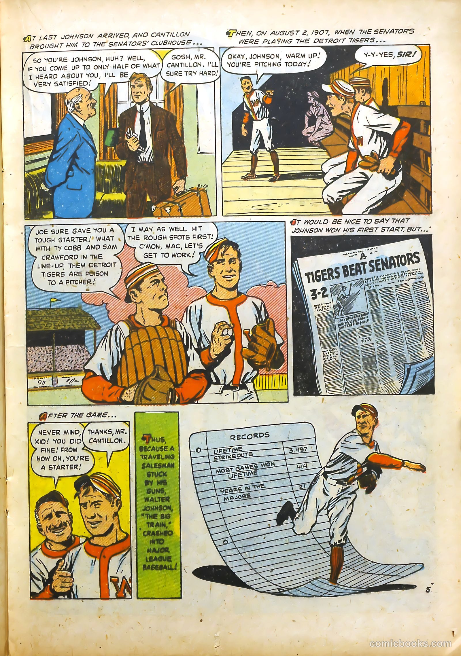 All-Time Sports Comics #7 — page 19 of 53