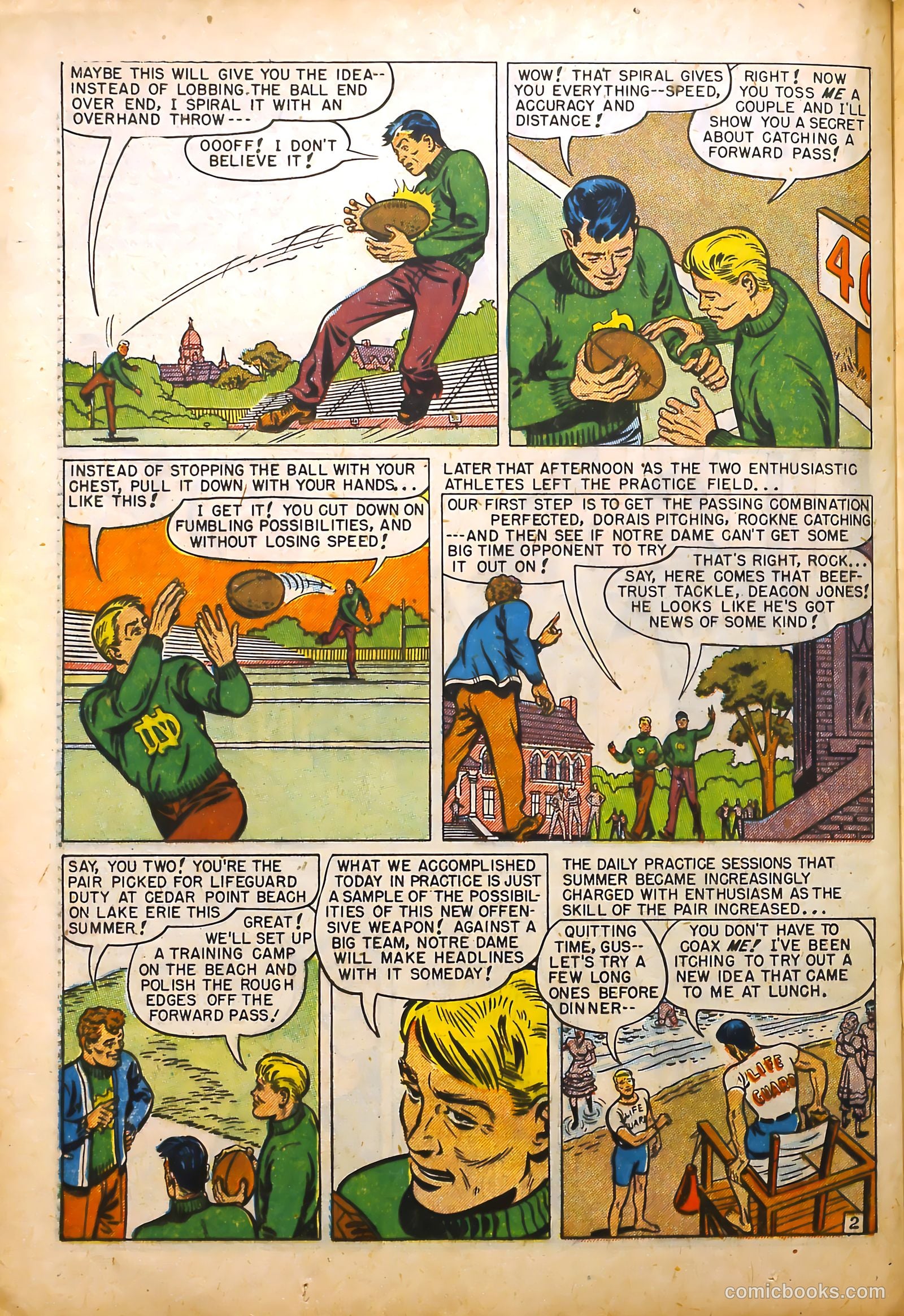 All-Time Sports Comics #7 — page 34 of 53